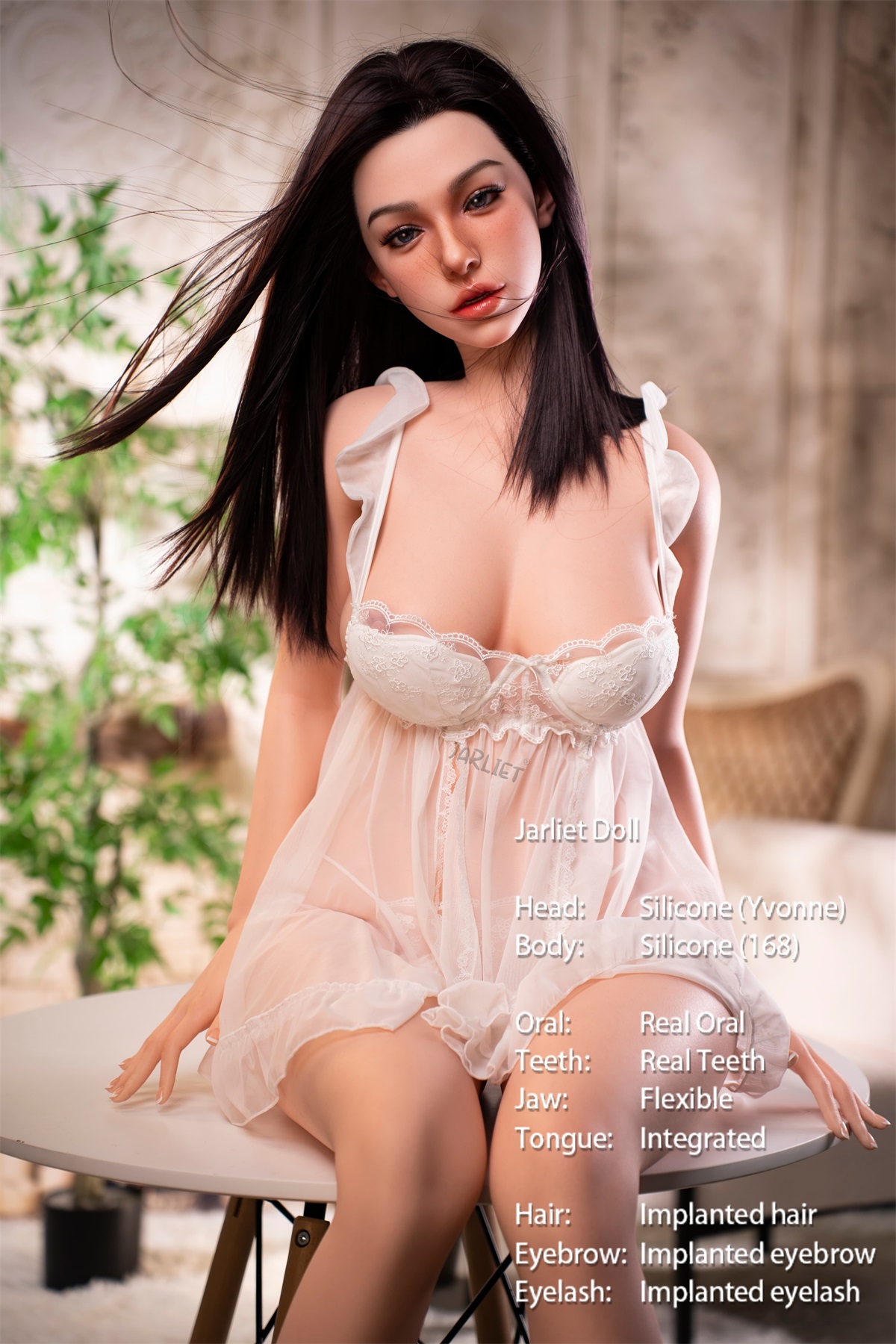 Jarliet | Yvonne -5ft 6/168cm D-Cup Real Skin ROS Silicone Sex Doll