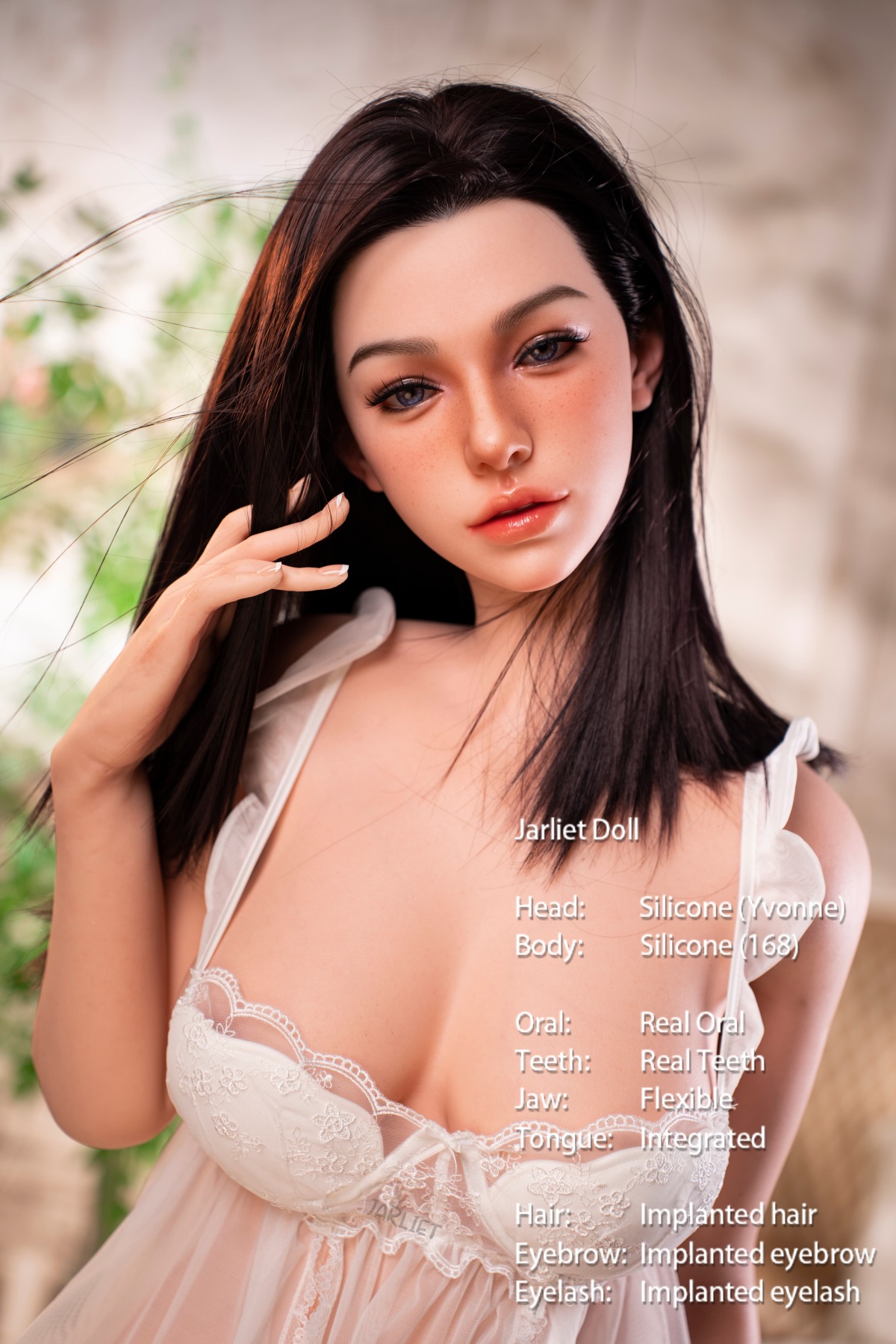 Jarliet | Yvonne -5ft 6/168cm D-Cup Real Skin ROS Silicone Sex Doll