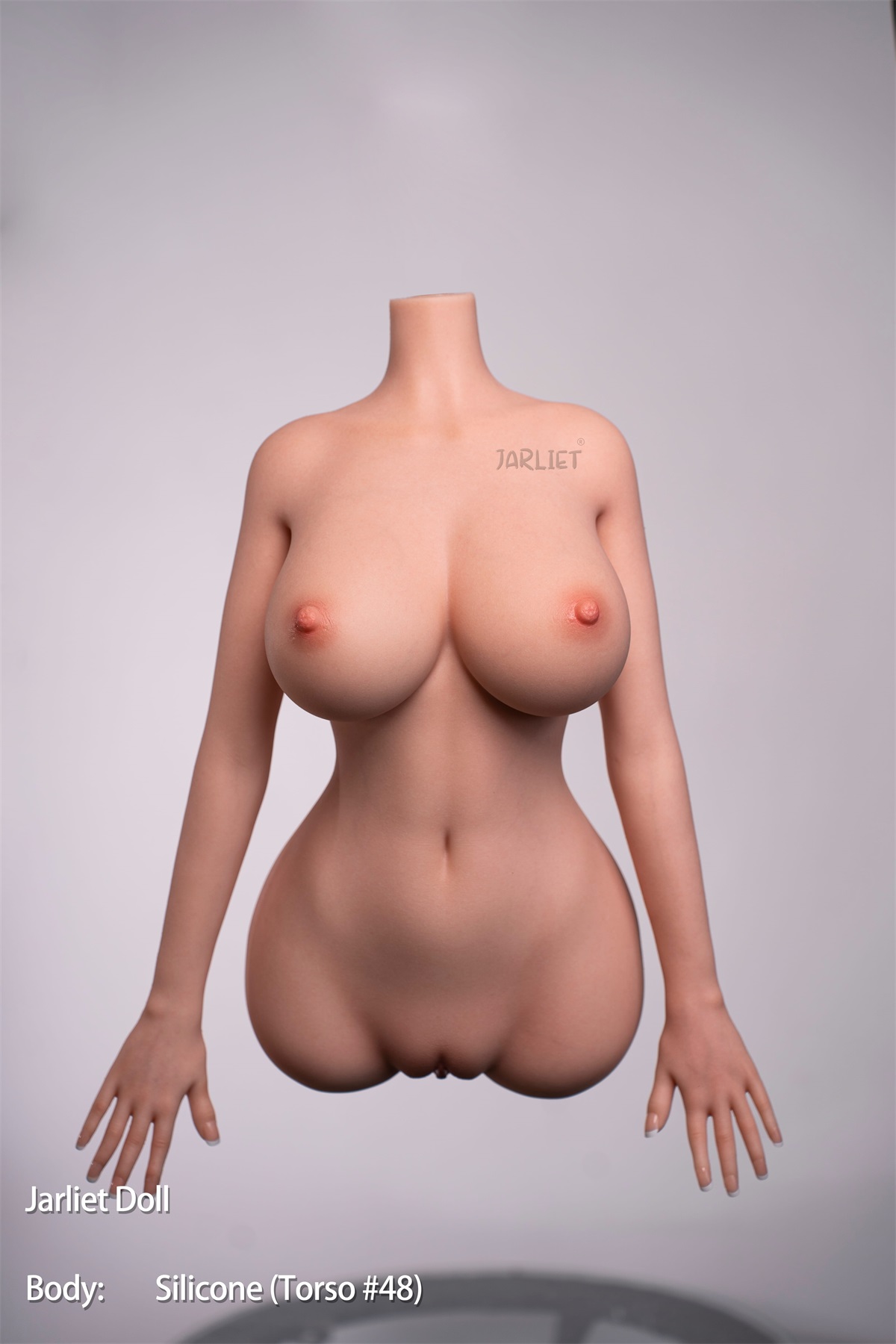 Jarliet | 1ft 6/48cm C-Cup Real Skin Texture Silicone Sex Torso without Head