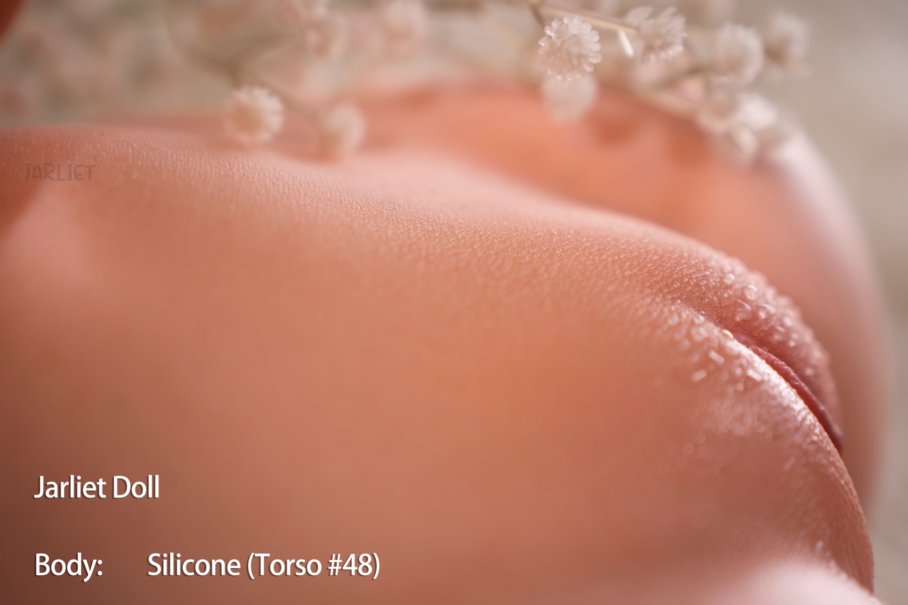 Jarliet | 1ft 6/48cm C-Cup Real Skin Texture Silicone Sex Torso without Head