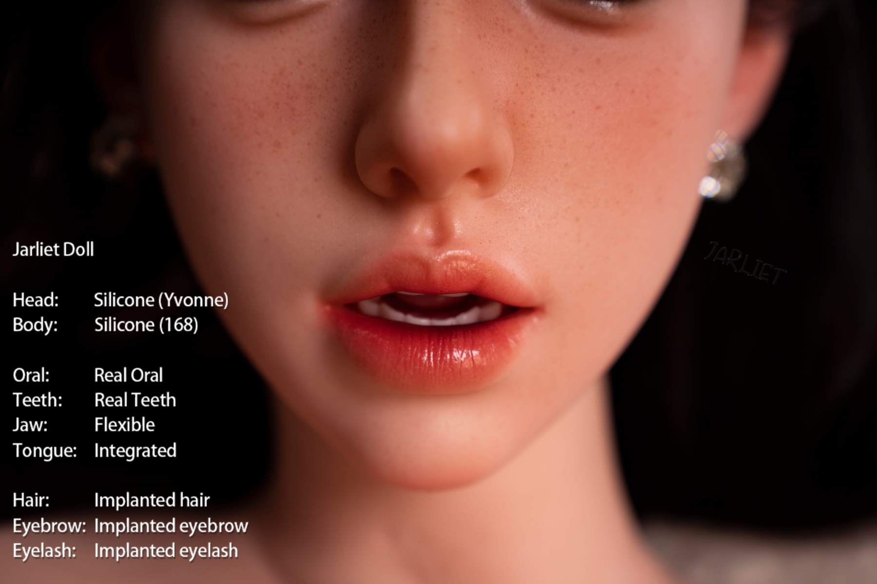 Jarliet | Yvonne -5ft 6/168cm D-Cup Real Skin ROS Silicone Sex Doll