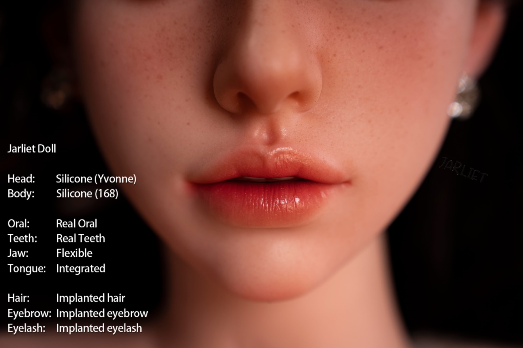 Jarliet | Yvonne -5ft 6/168cm D-Cup Real Skin ROS Silicone Sex Doll