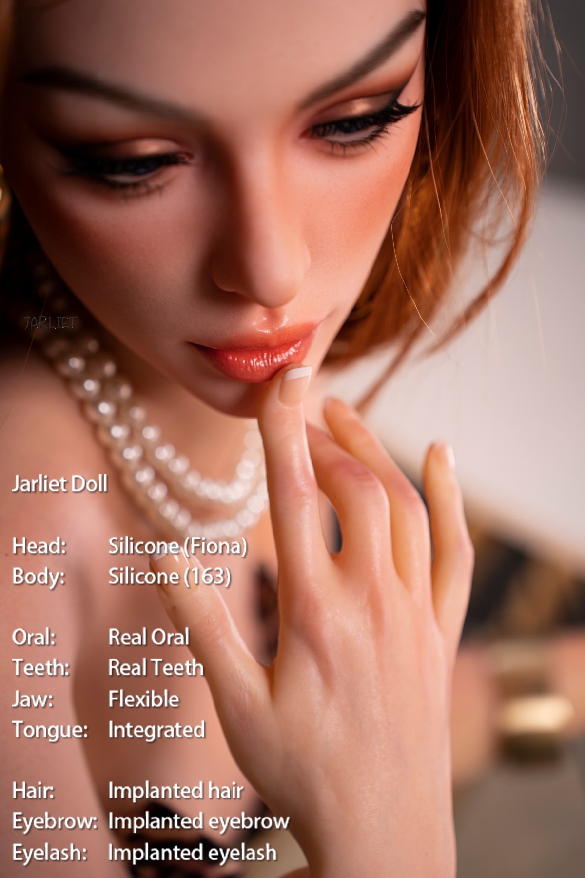 Jarliet | Foina -5ft 3/163cm ROS Head Full Silicone Sex Doll