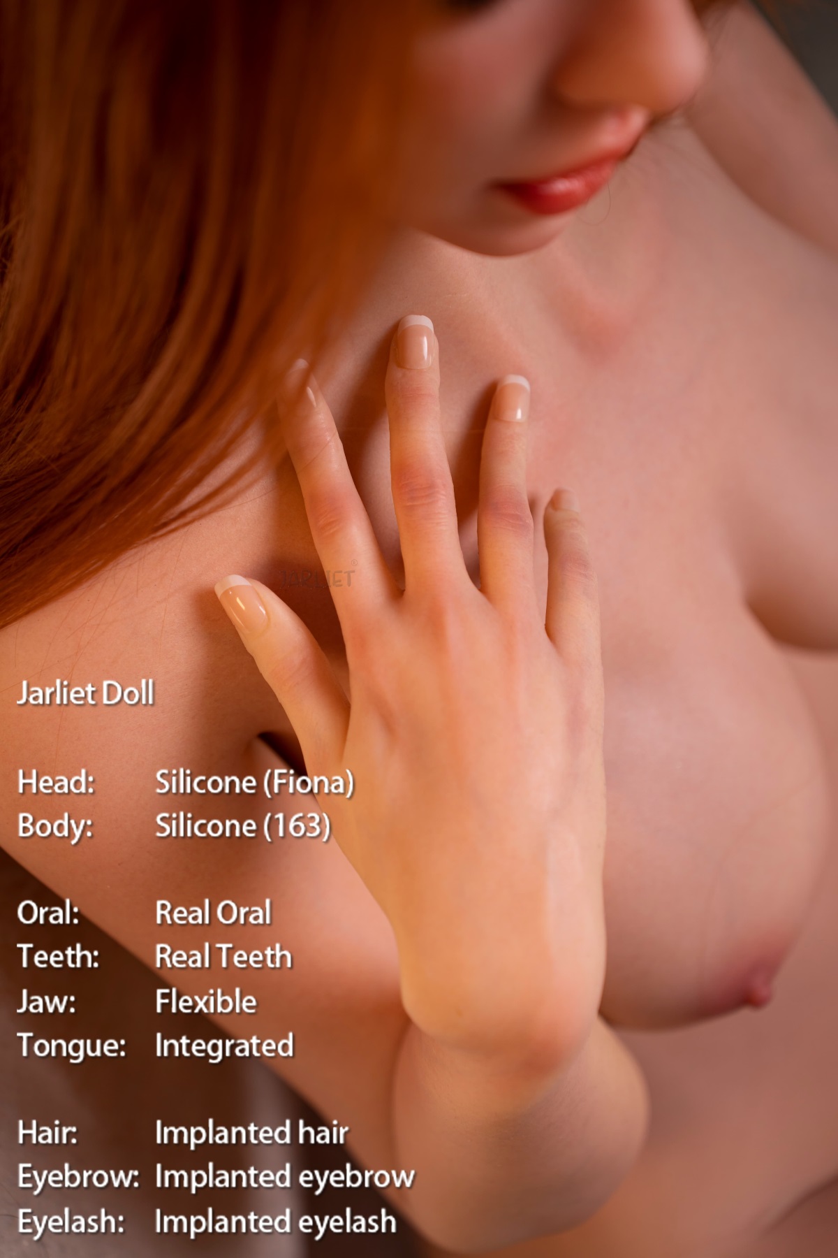 Jarliet | Foina -5ft 3/163cm ROS Head Full Silicone Sex Doll