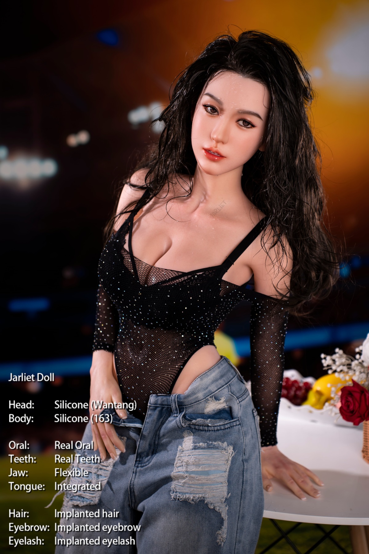 Jarliet | Wantang -5ft 3/163cm ROS Head Full Silicone Sex Doll