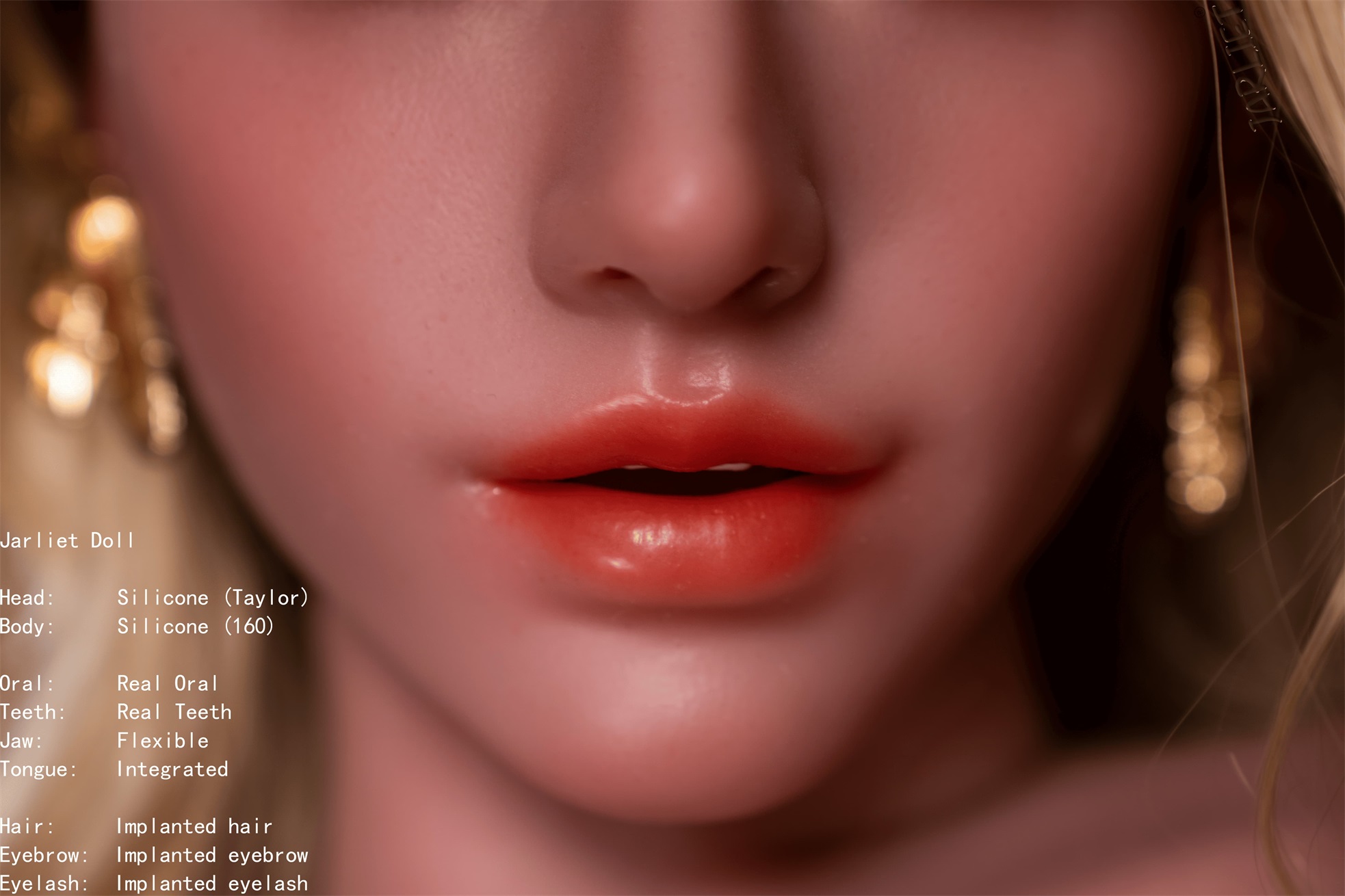 Jarliet | Taylor - 5ft 3/160cm ROS Head Full Silicone Sex Doll