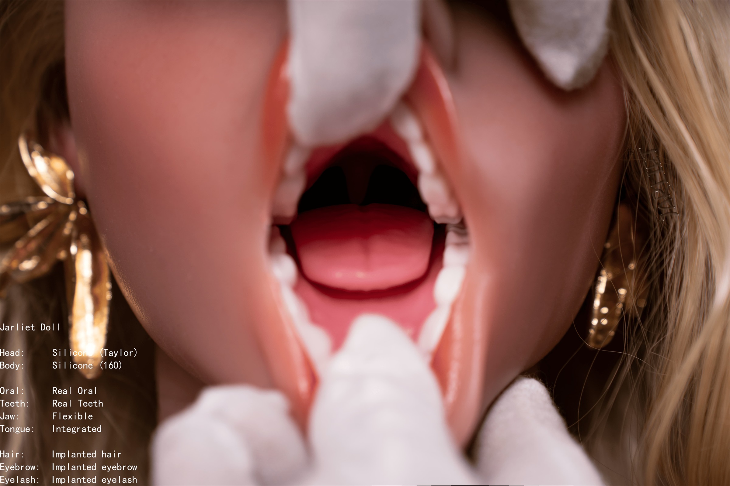 Jarliet | Taylor - 5ft 3/160cm ROS Head Full Silicone Sex Doll