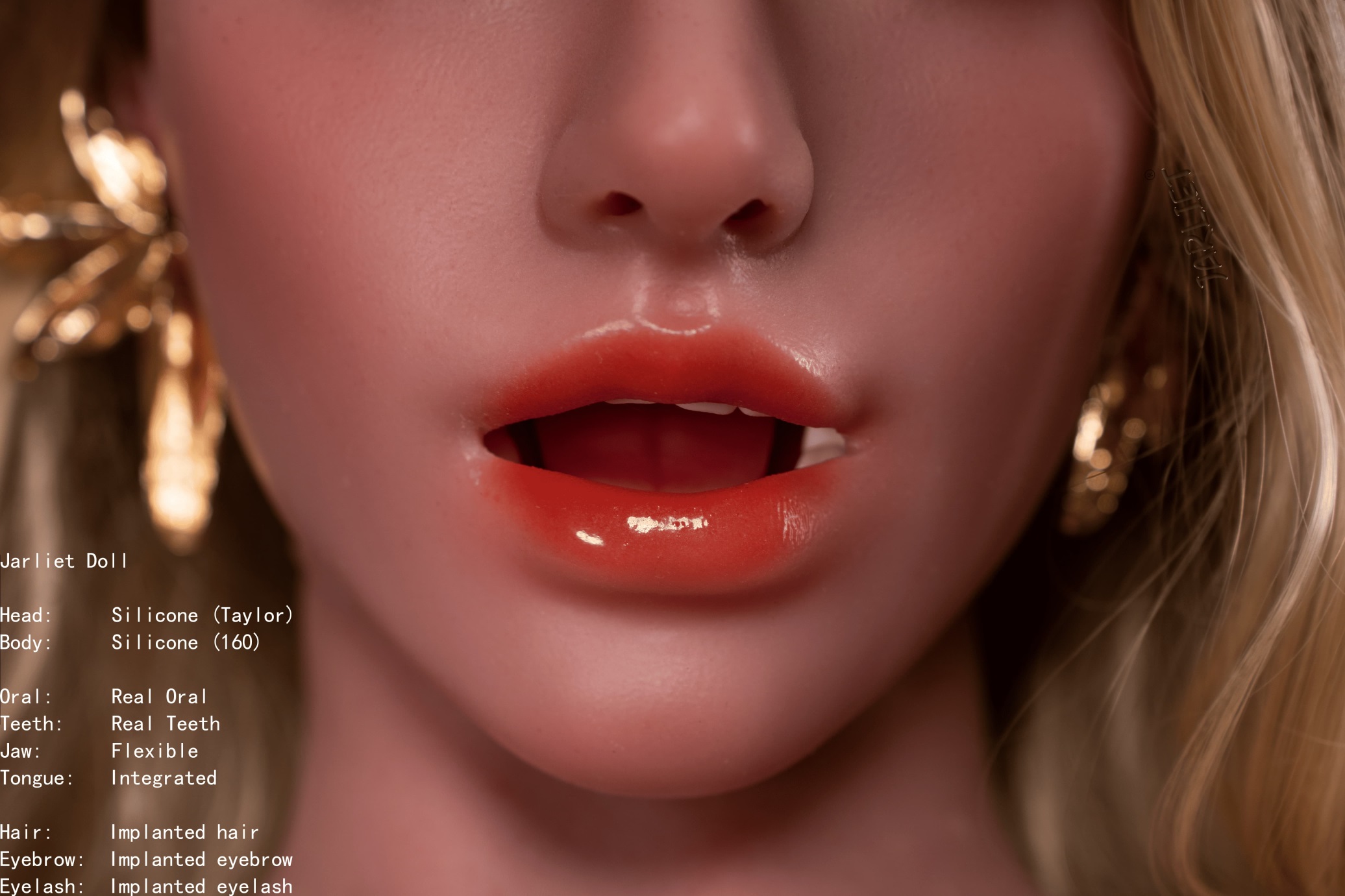 Jarliet | Taylor - 5ft 3/160cm ROS Head Full Silicone Sex Doll