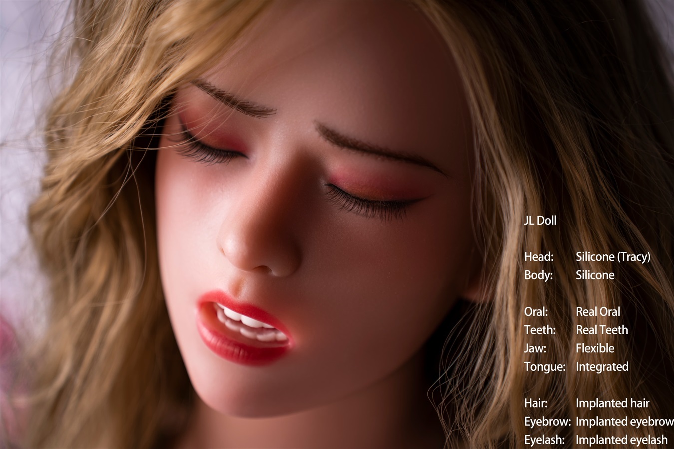 Jarliet丨Tracy -4ft 10/148cm ROS Head Full Silicone Sex Doll