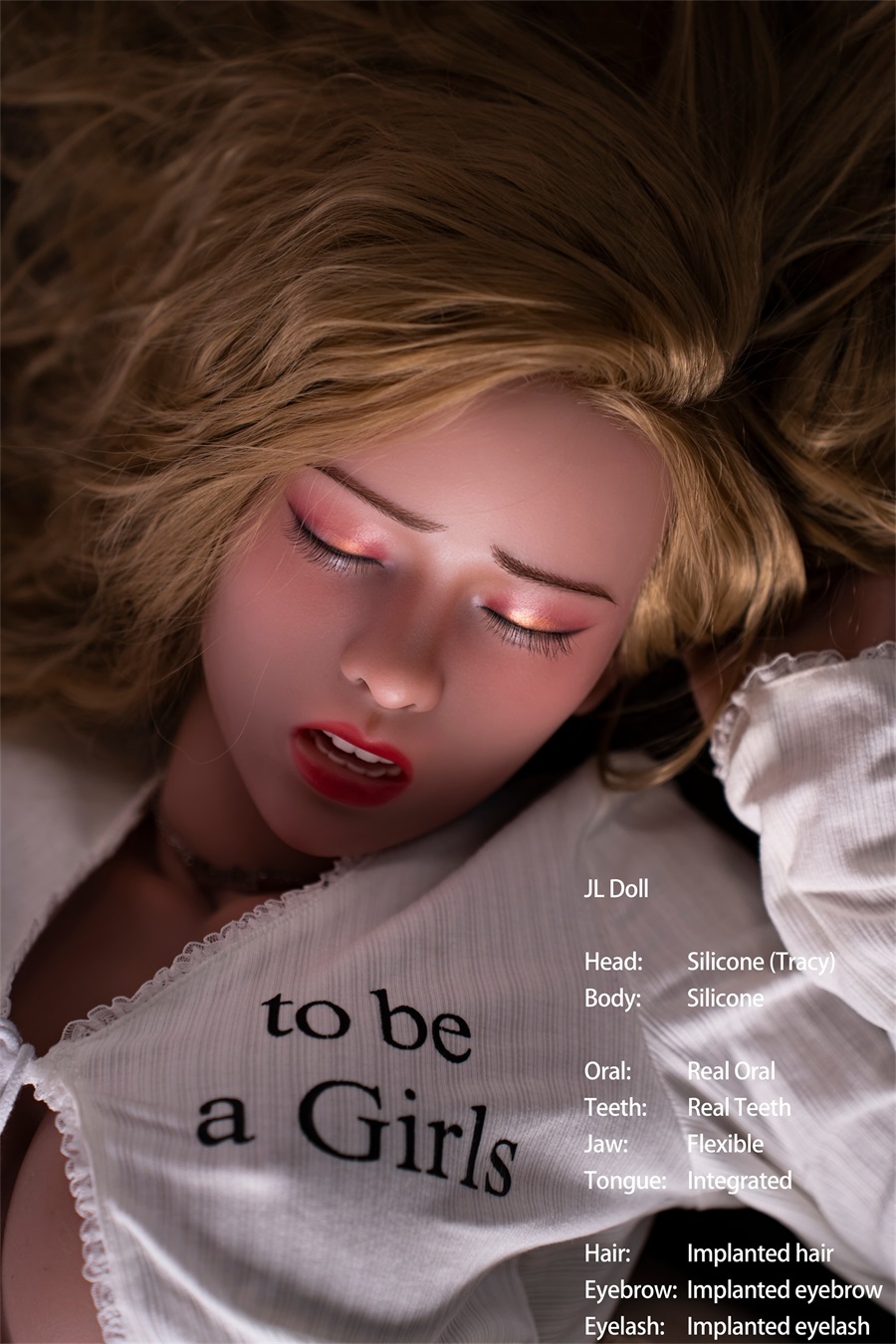 Jarliet丨Tracy -4ft 10/148cm ROS Head Full Silicone Sex Doll