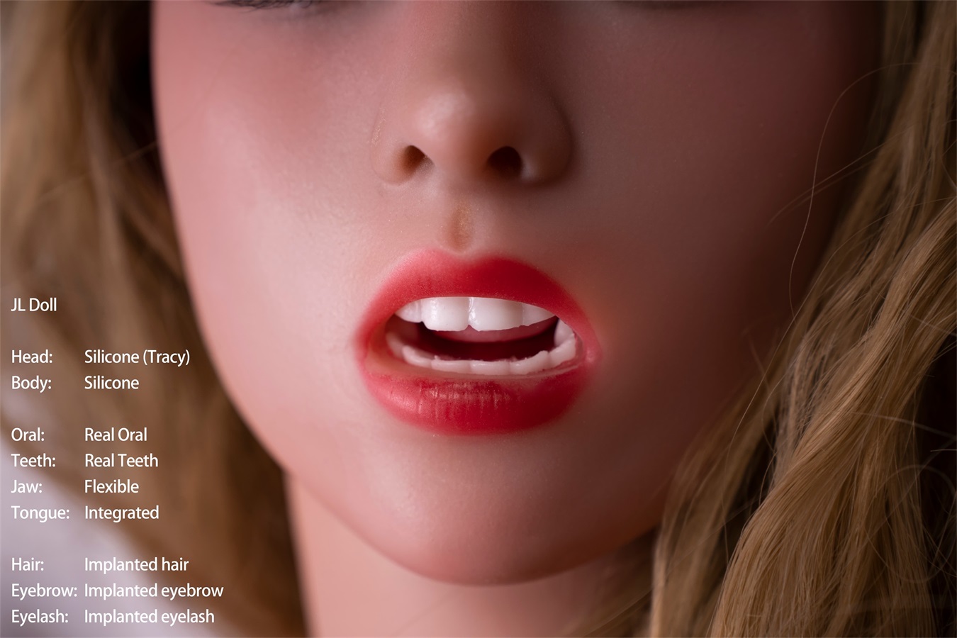 Jarliet丨Tracy -4ft 10/148cm ROS Head Full Silicone Sex Doll