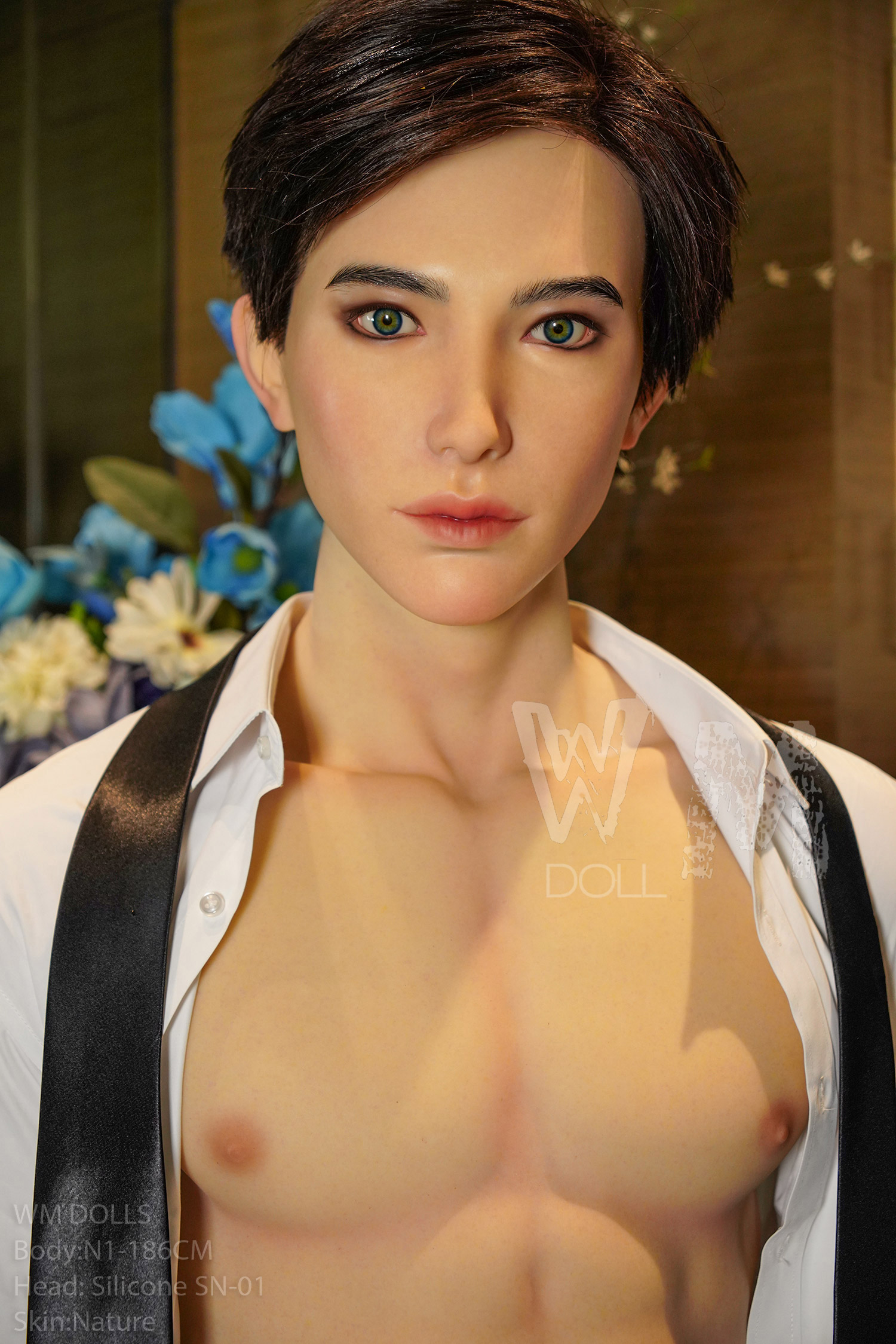 WM | Felix (#N1) - 6ft 1/186cm [Ultra-Light Series] Silicone Male Sex Doll (In Stock US)