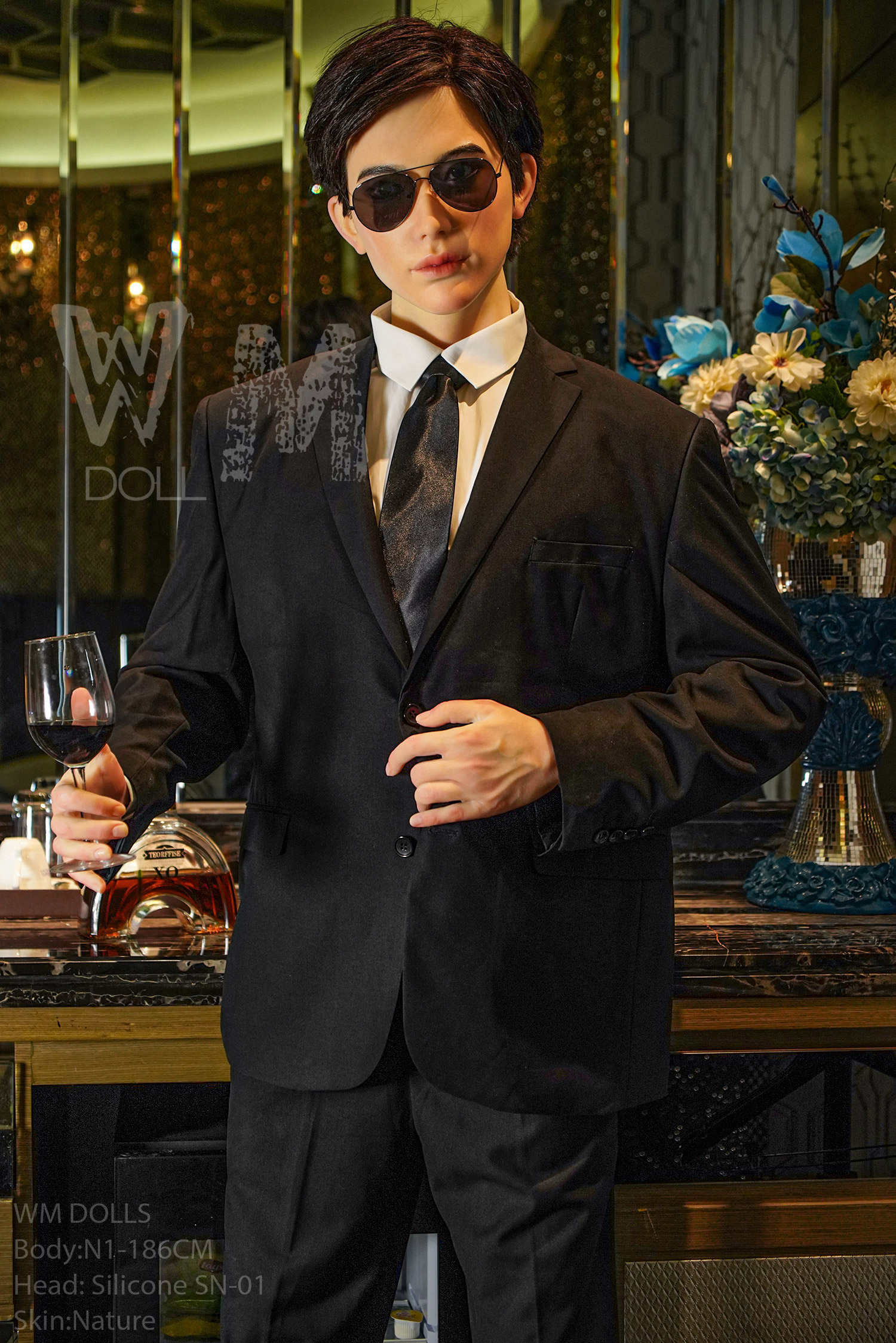 WM | Felix (#N1) - 6ft 1/186cm [Ultra-Light Series] Silicone Male Sex Doll (In Stock US)