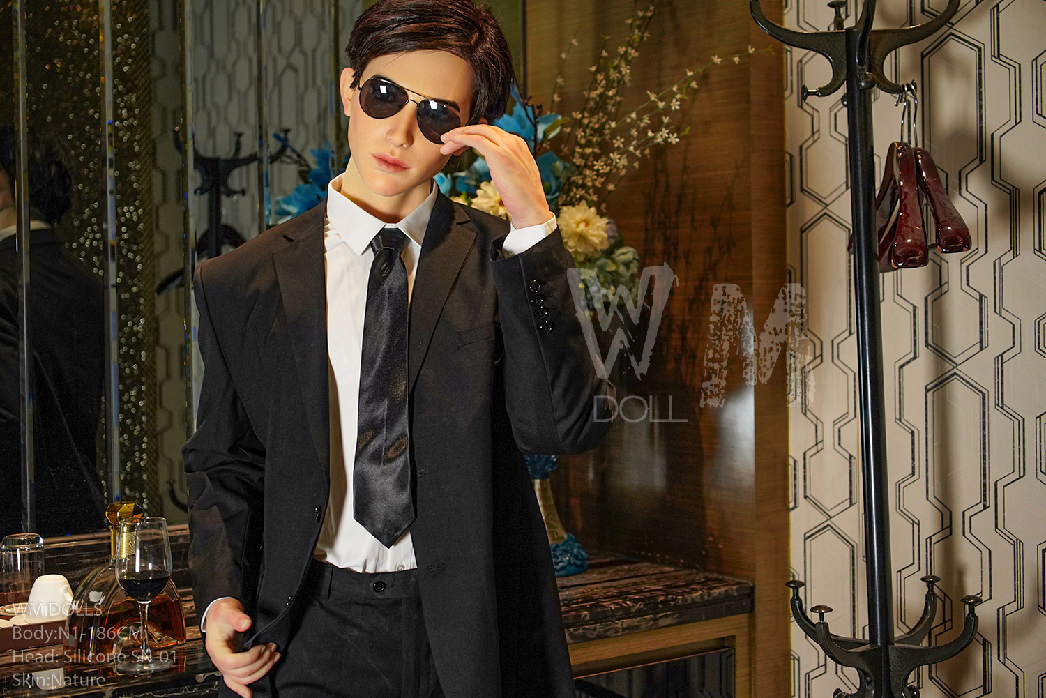 WM | Felix (#N1) - 6ft 1/186cm [Ultra-Light Series] Silicone Male Sex Doll (In Stock US)