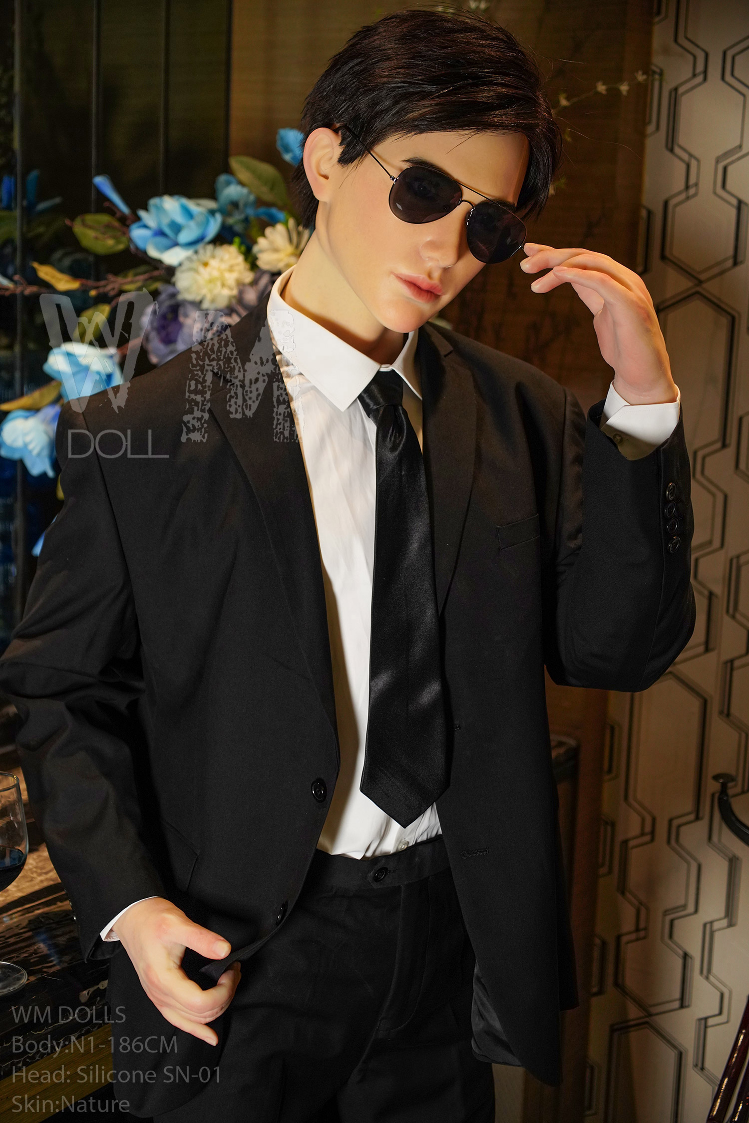 WM | Felix (#N1) - 6ft 1/186cm [Ultra-Light Series] Silicone Male Sex Doll (In Stock US)