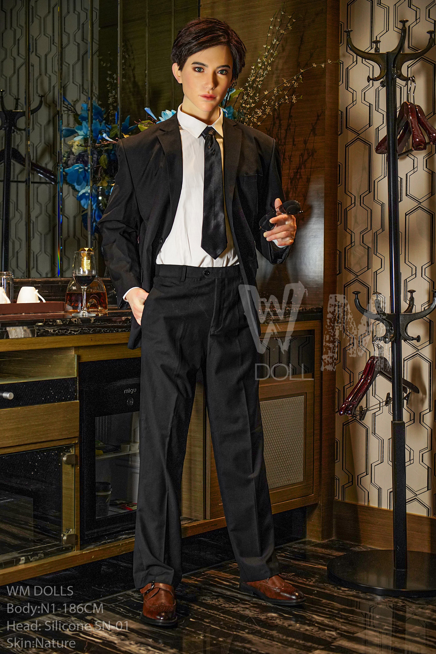 WM | Felix (#N1) - 6ft 1/186cm [Ultra-Light Series] Silicone Male Sex Doll (In Stock US)