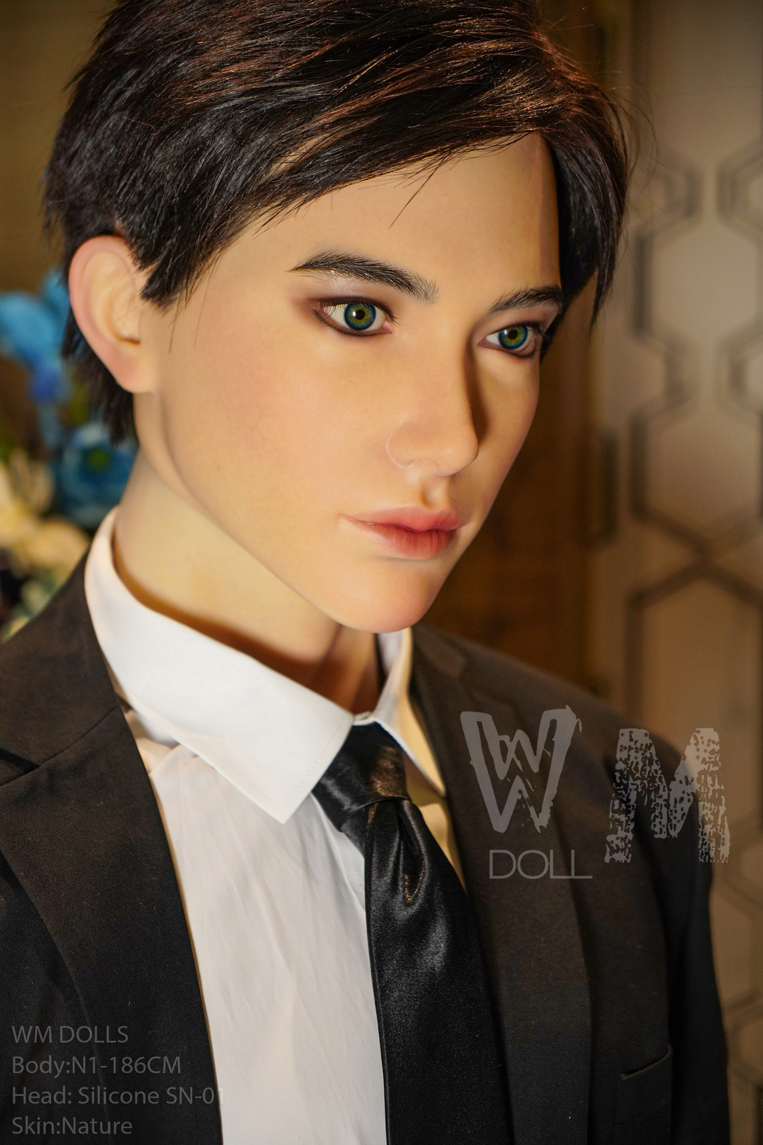 WM | Felix (#N1) - 6ft 1/186cm [Ultra-Light Series] Silicone Male Sex Doll (In Stock US)