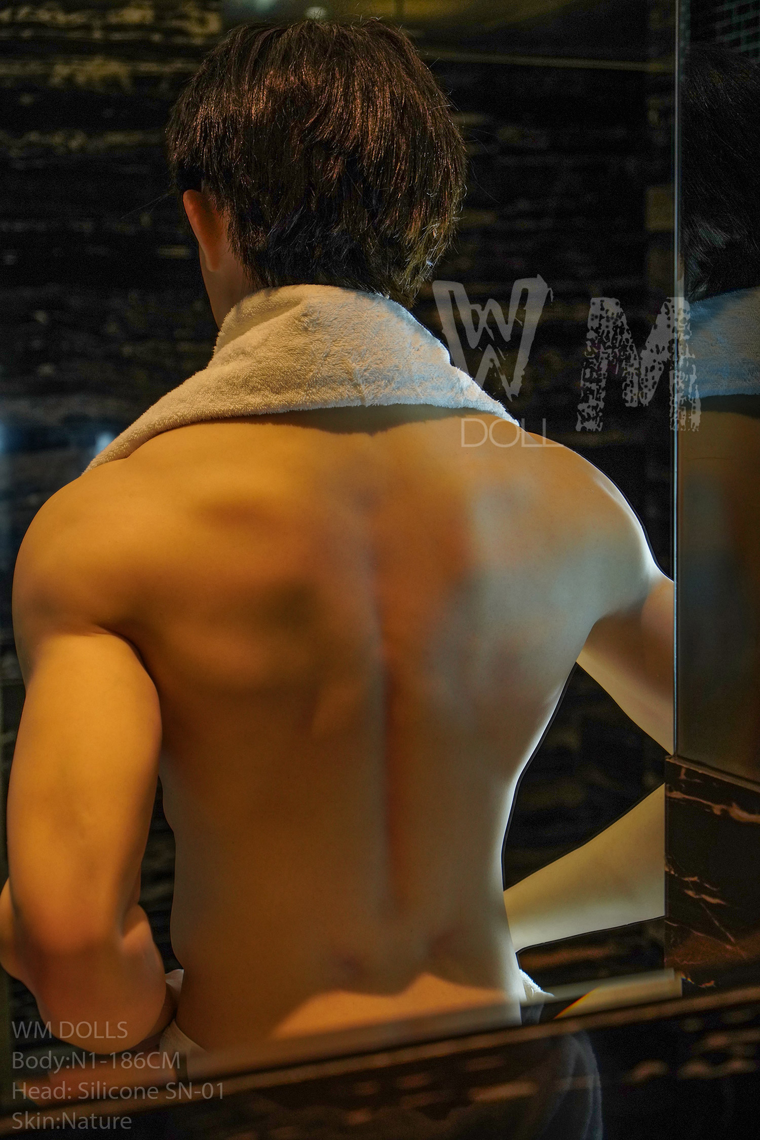 WM | Felix (#N1) - 6ft 1/186cm [Ultra-Light Series] Silicone Male Sex Doll (In Stock US)