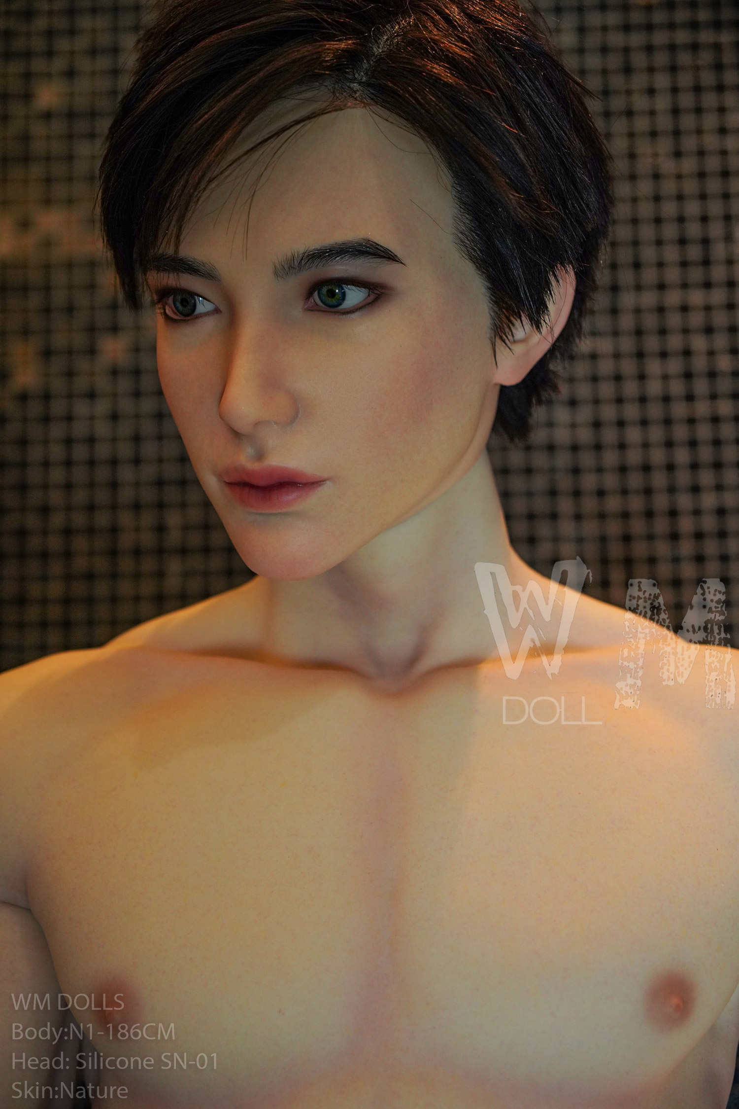 WM | Johnny (#SN-01) -6ft 1/186cm [Ultra-Light Series] Silicone Male Sex Doll