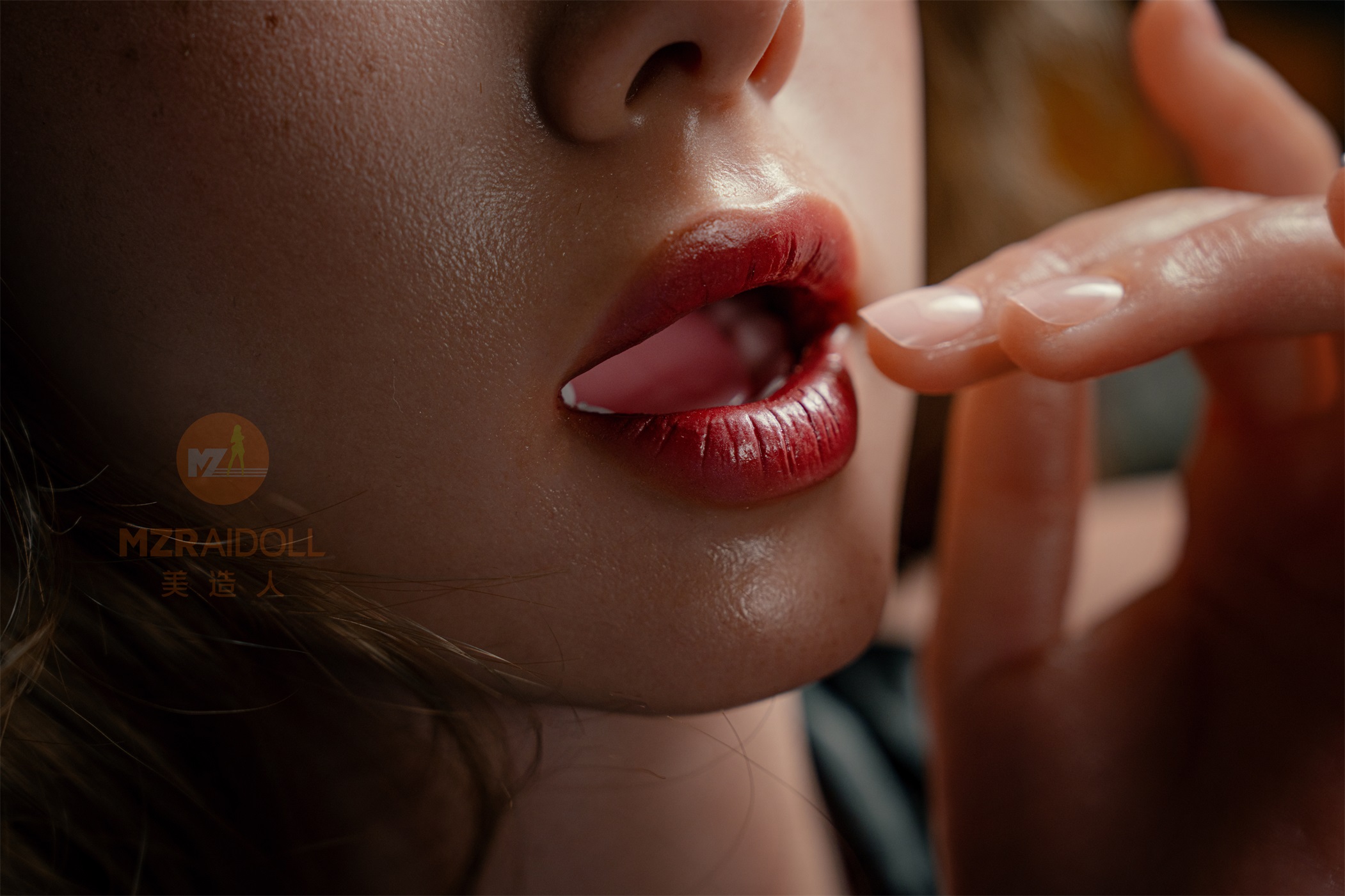 MZRAI Doll | Vivian -5ft 5/166cm Realistic Skin Texture Full Silicone Sex Doll, Head 0633