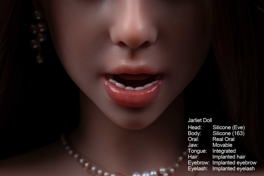 Jarliet丨Eve -5ft 3/163cm D-cup Movable Jaw Silicone Sex Doll