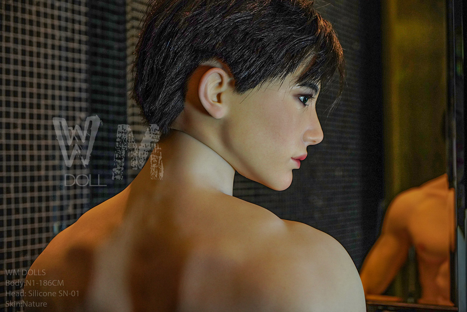 WM | Johnny (#SN-01) -6ft 1/186cm [Ultra-Light Series] Silicone Male Sex Doll