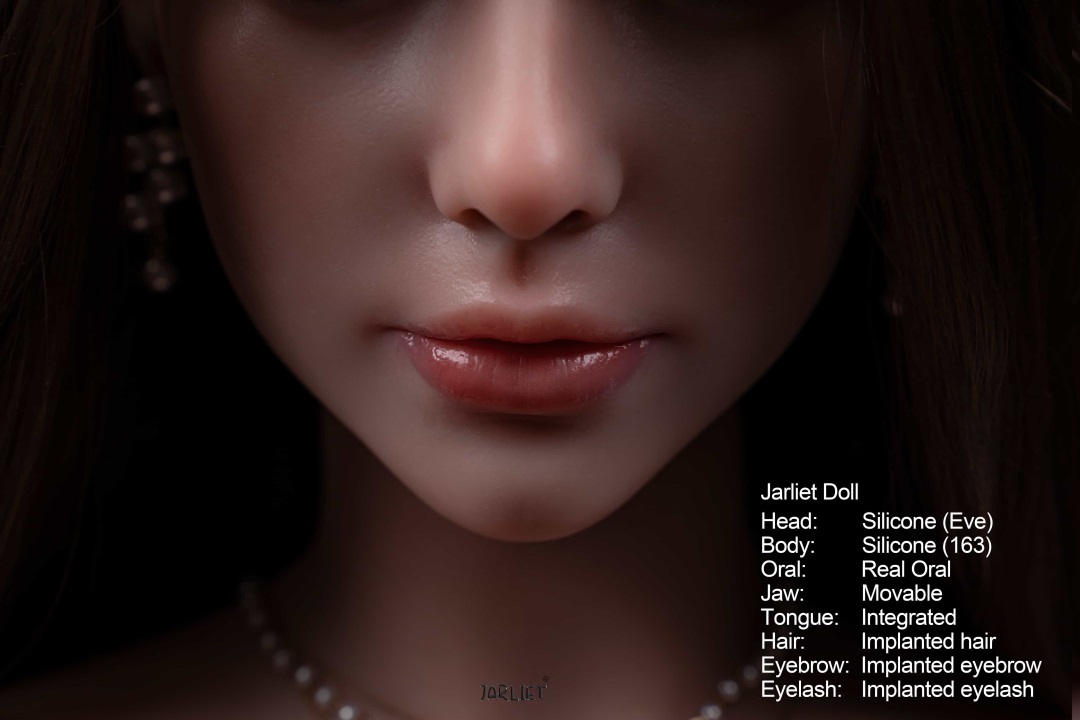 Jarliet丨Eve -5ft 3/163cm D-cup Movable Jaw Silicone Sex Doll