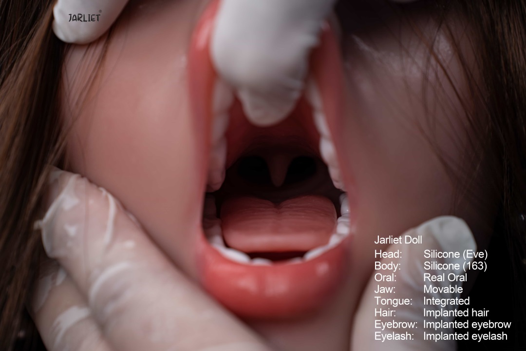 Jarliet丨Eve -5ft 3/163cm D-cup Movable Jaw Silicone Sex Doll