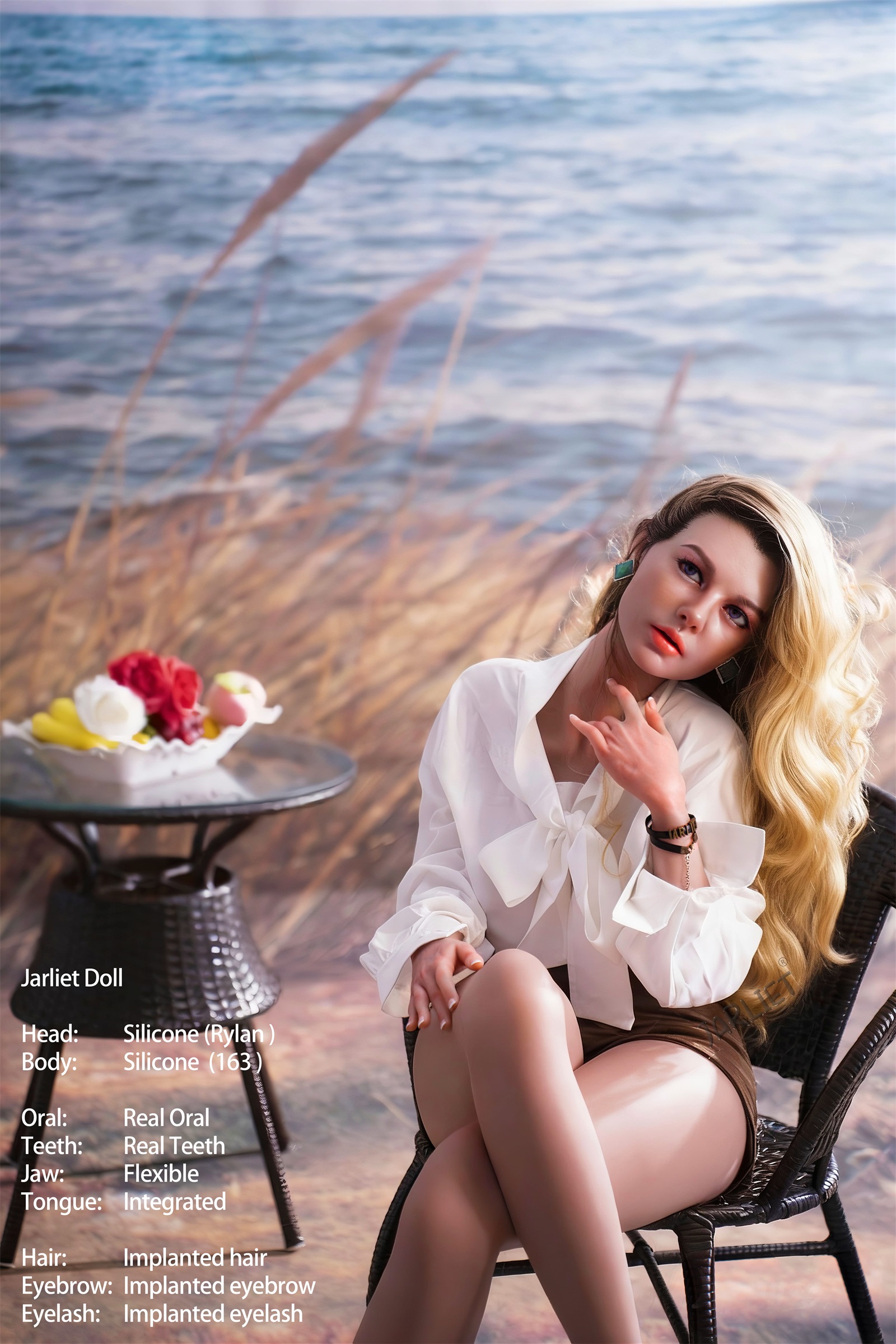 Jarliet丨Rylan -5ft 3/163cm ROS Head Full Silicone Sex Doll