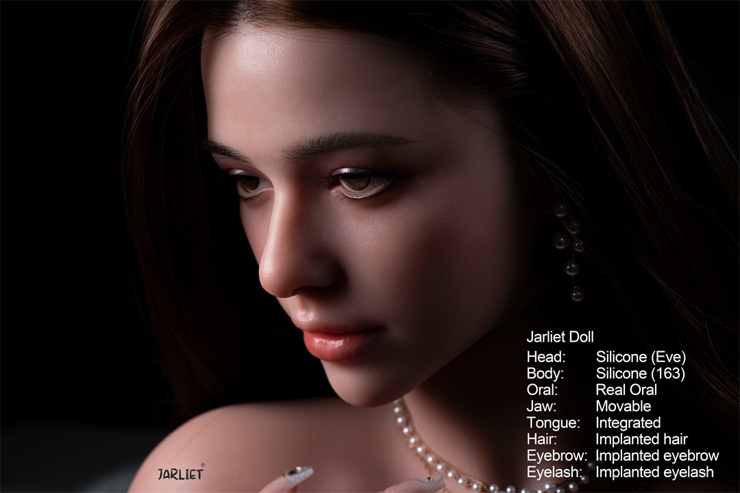 Jarliet丨Eve -5ft 3/163cm D-cup Movable Jaw Silicone Sex Doll