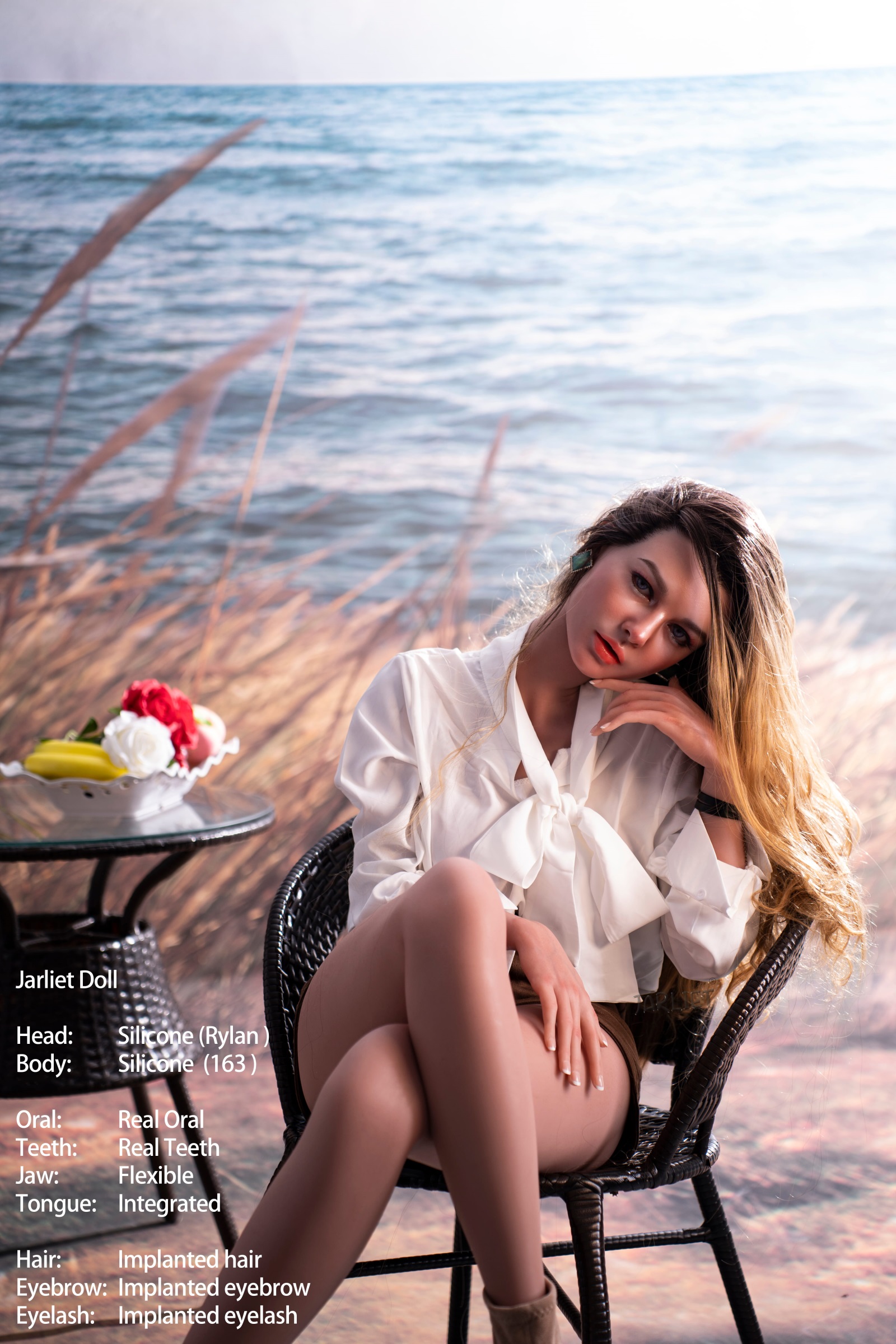 Jarliet丨Rylan -5ft 3/163cm ROS Head Full Silicone Sex Doll