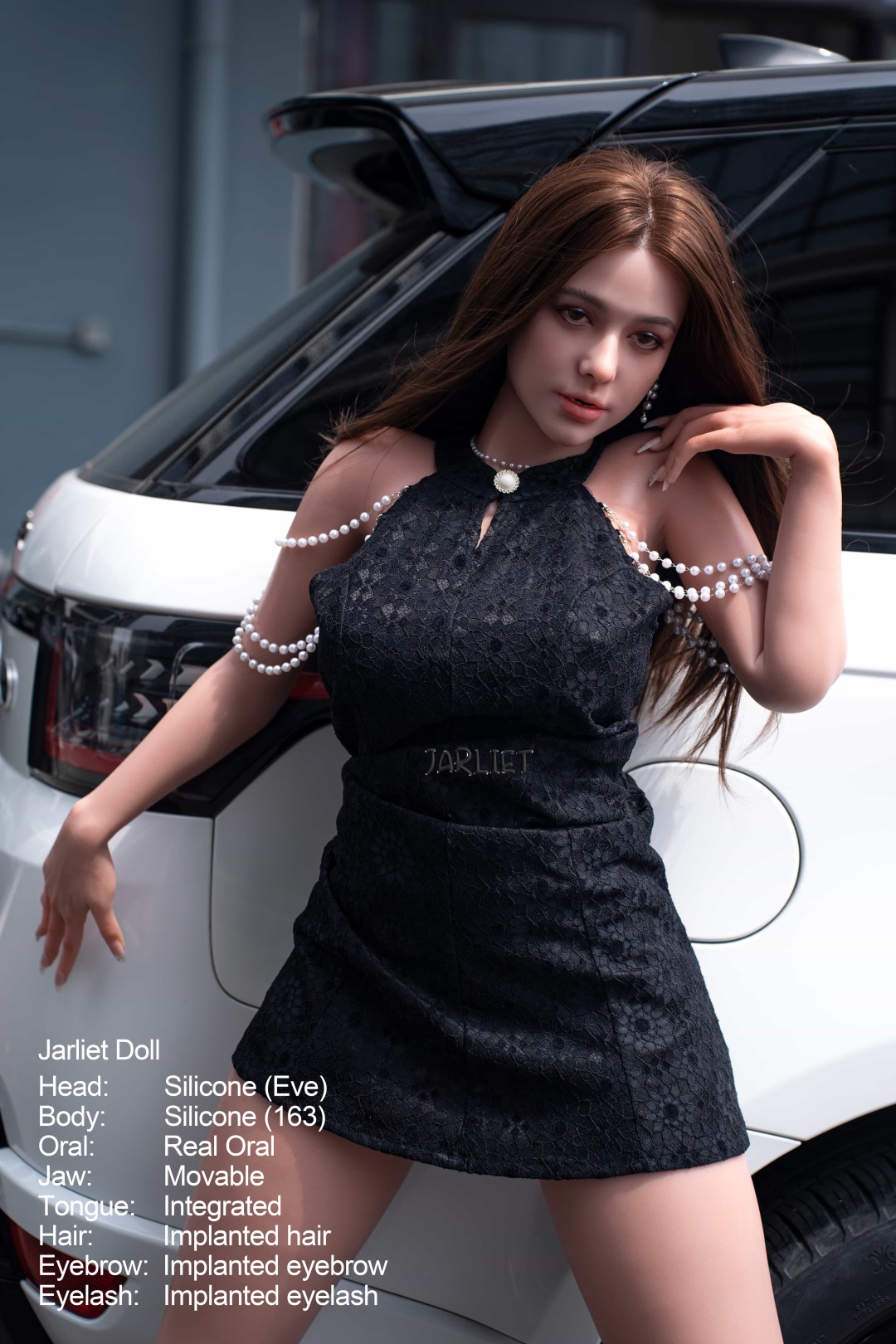 Jarliet丨Eve -5ft 3/163cm D-cup Movable Jaw Silicone Sex Doll