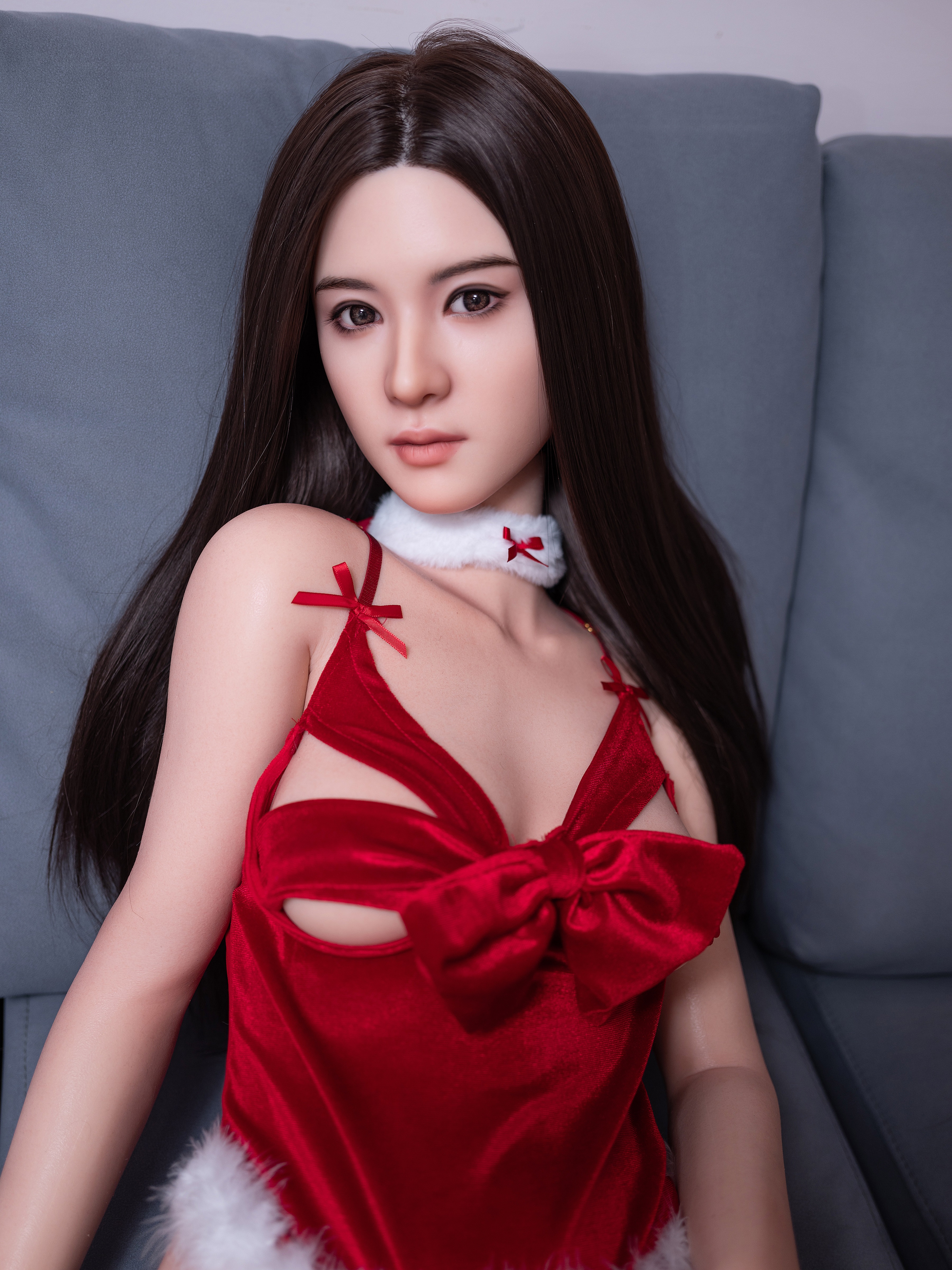 Top Fire丨Lin -5.4ft (164cm) B-Cup Movable Jaw Silicone Sex Doll
