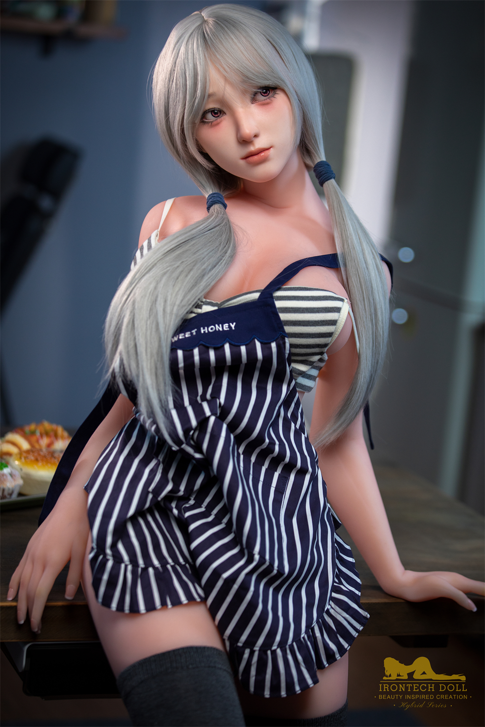 Irontech | Miyuki-154cm/5ft I-cup Silicone Head Sex Doll