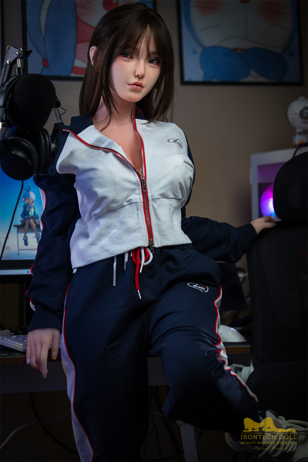 Irontech | Yu- 154cm/5ft I-cup Silicone Head Sex Doll