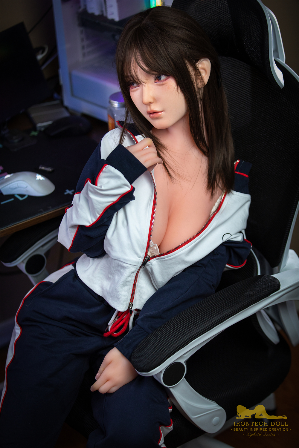 Irontech | Yu- 154cm/5ft I-cup Silicone Head Sex Doll