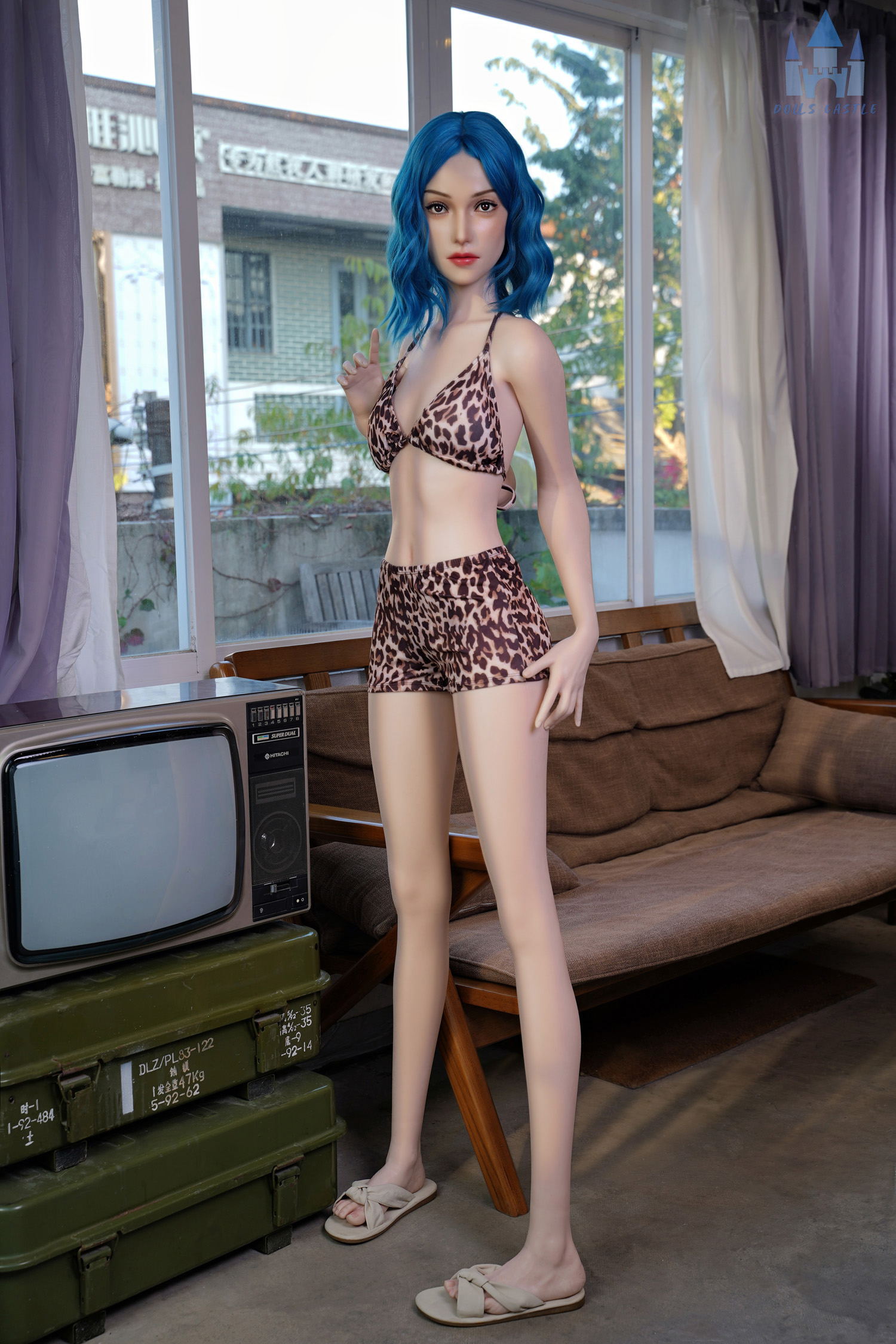 Dolls Castle | Luoyi -5ft 6/170cm A-Cup Skinny Silicone Sex Doll