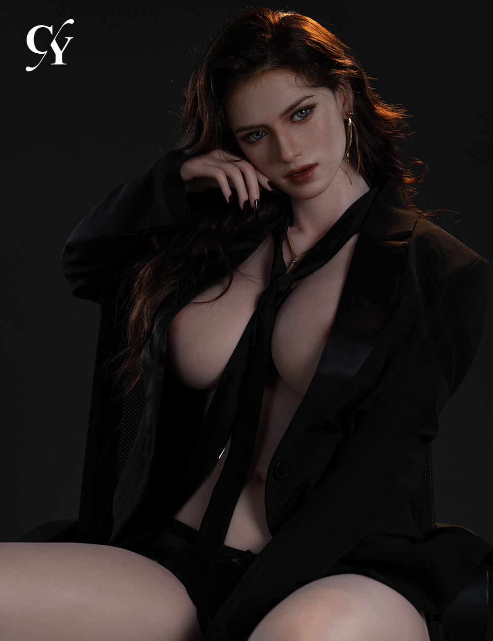 TOP-CY Doll丨176cm (5ft9) E-Cup Silicone Head Sex Doll - Elva