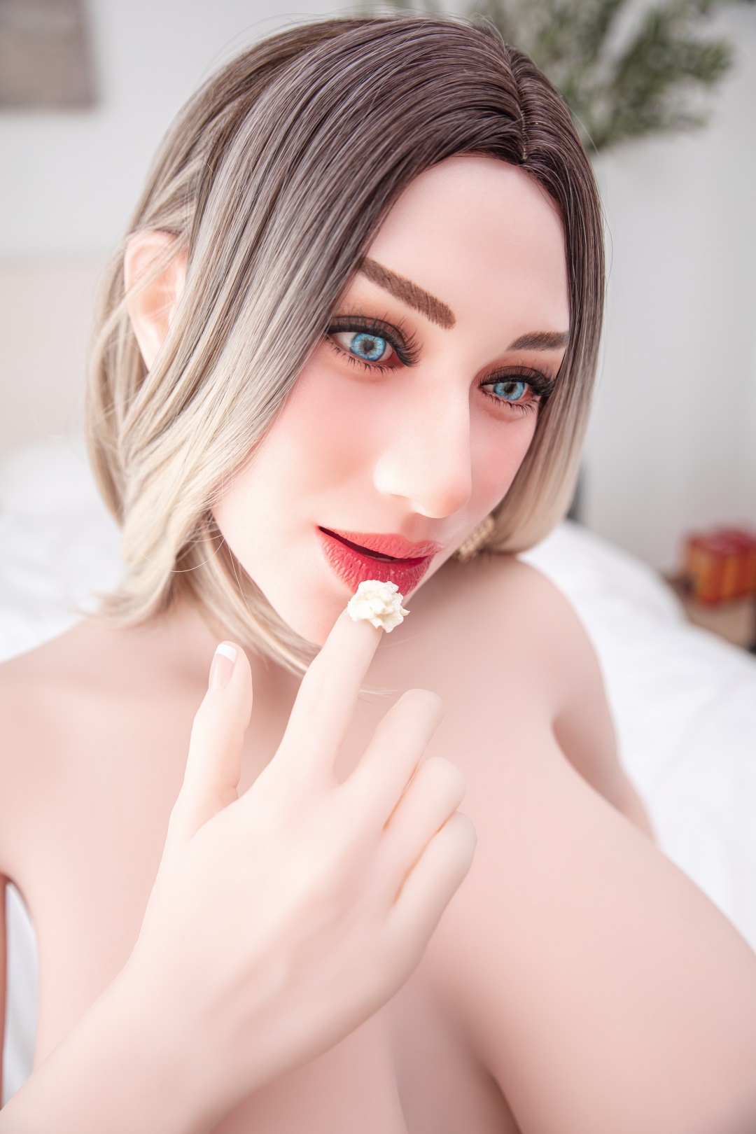 Climax Doll丨159cm (5ft2.5″) Big Breast Silicone Head Sex Doll - Ava