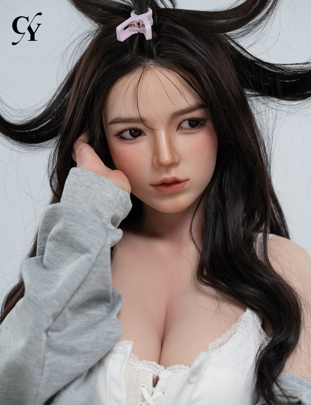 TOP-CY Doll丨157cm (5ft1) D-Cup Silicone Head Sex Doll - Fairy