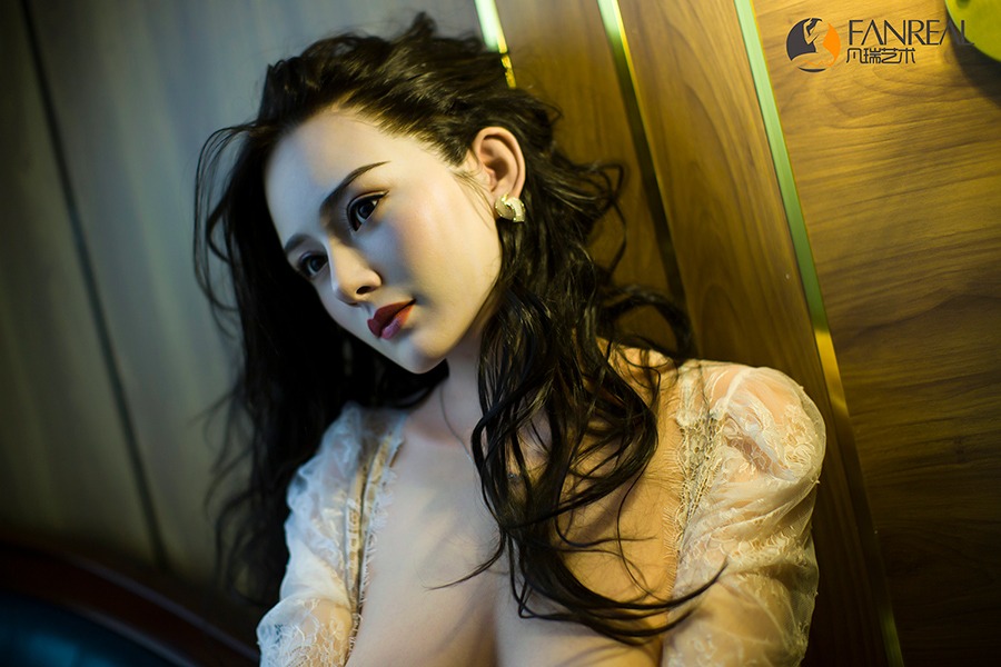 FanReal丨Ling– 172cm/5ft8 F-cup Black Curly Hair Silicone Sex Doll 