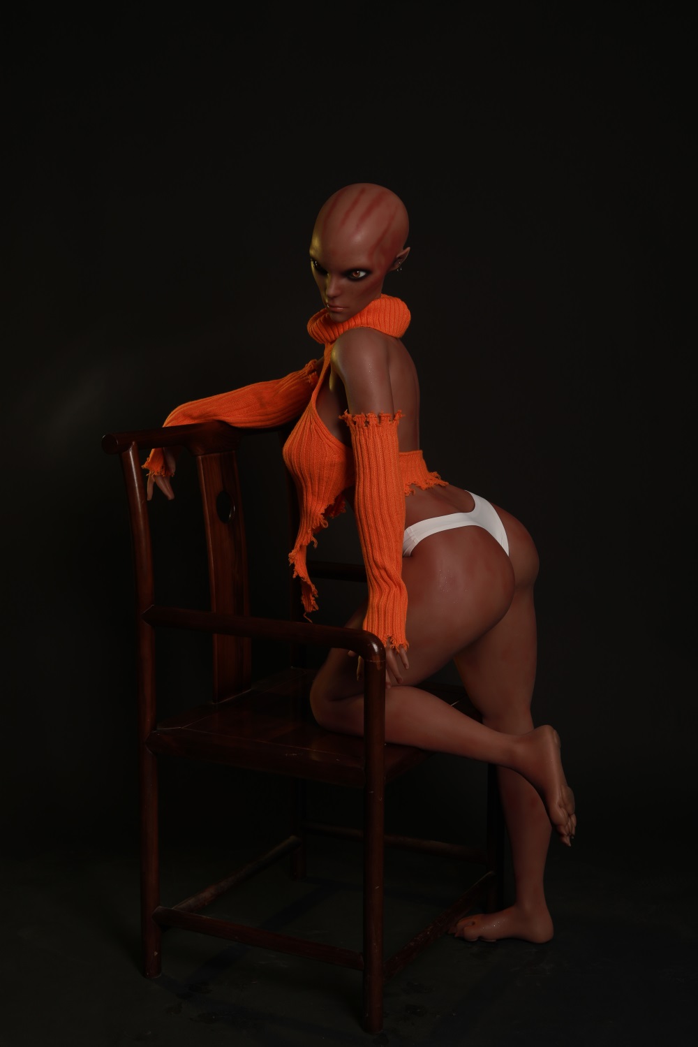 Starry | 5ft /153cm Alien Silicone Sex Doll-Evelyn