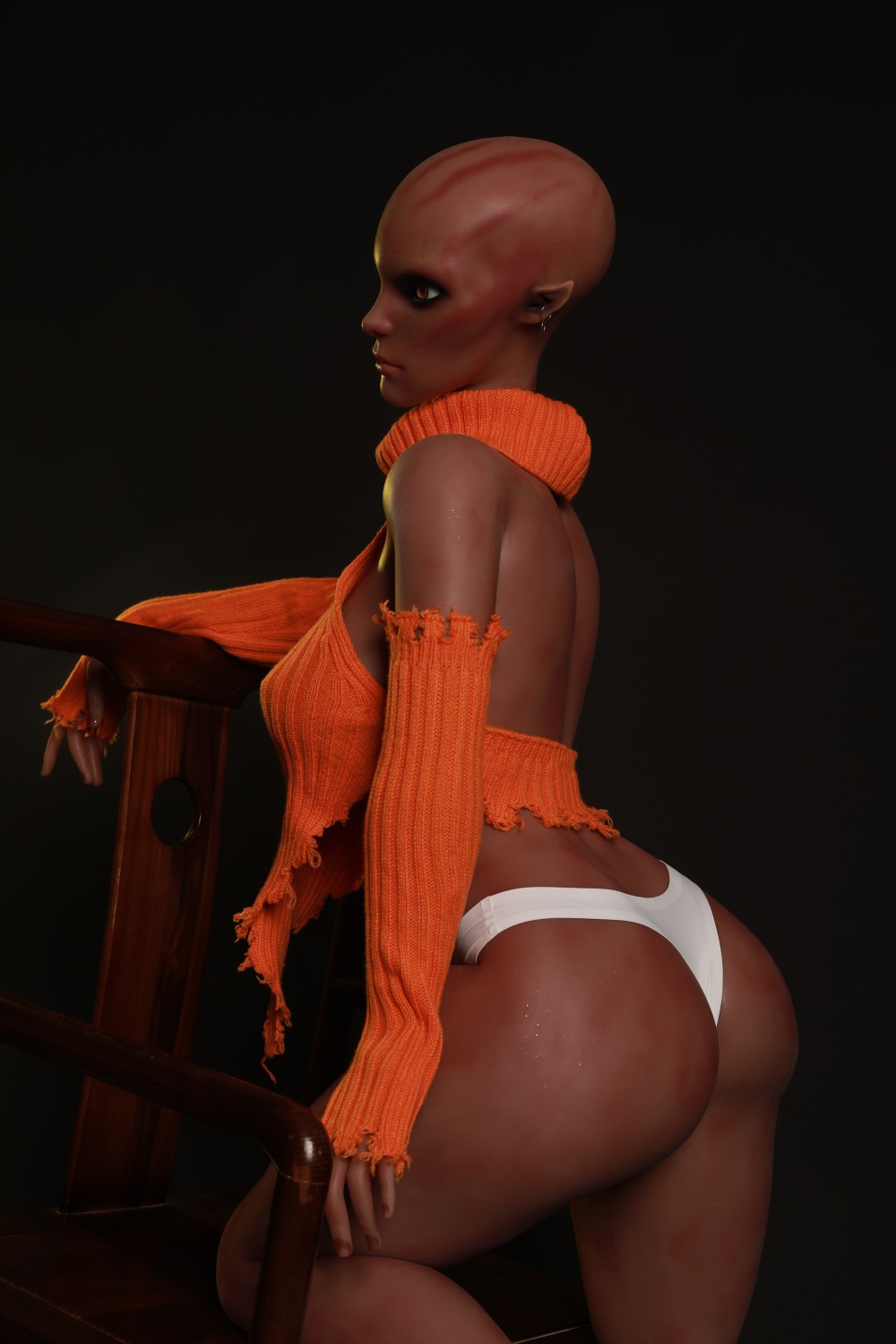 Starry | 5ft /153cm Alien Silicone Sex Doll-Evelyn