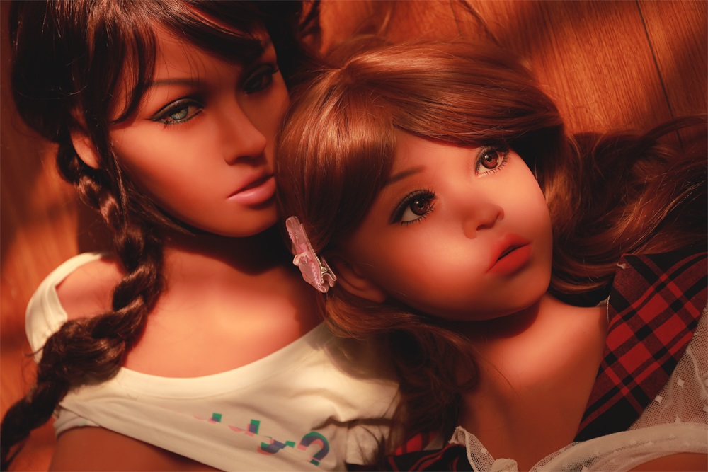 Lily & Kira- 5ft (153cm) Small Breasts Sex Doll (In Stock US)