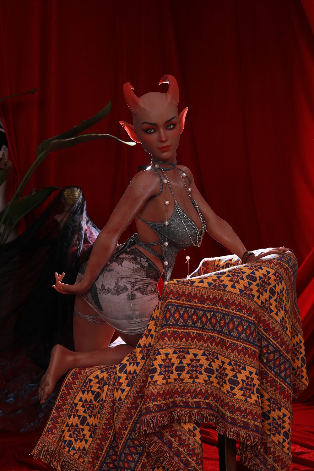 Starry | 5ft /153cm Alien Silicone Sex Doll- Octavia