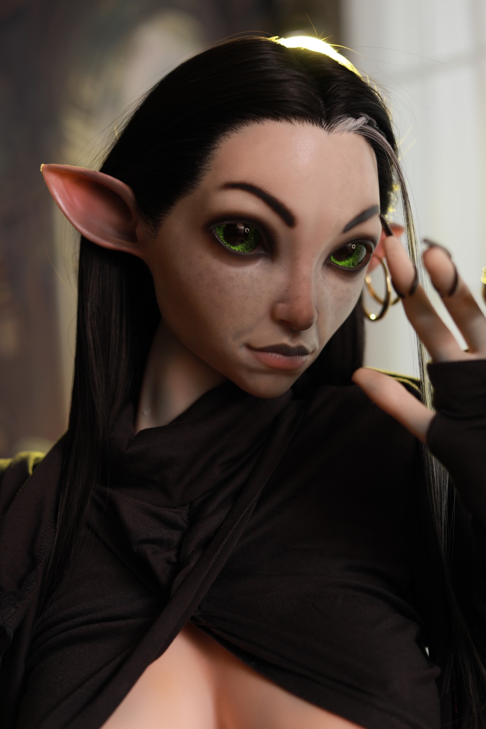 Starry | 5ft /153cm Alien Silicone Sex Doll- kitty