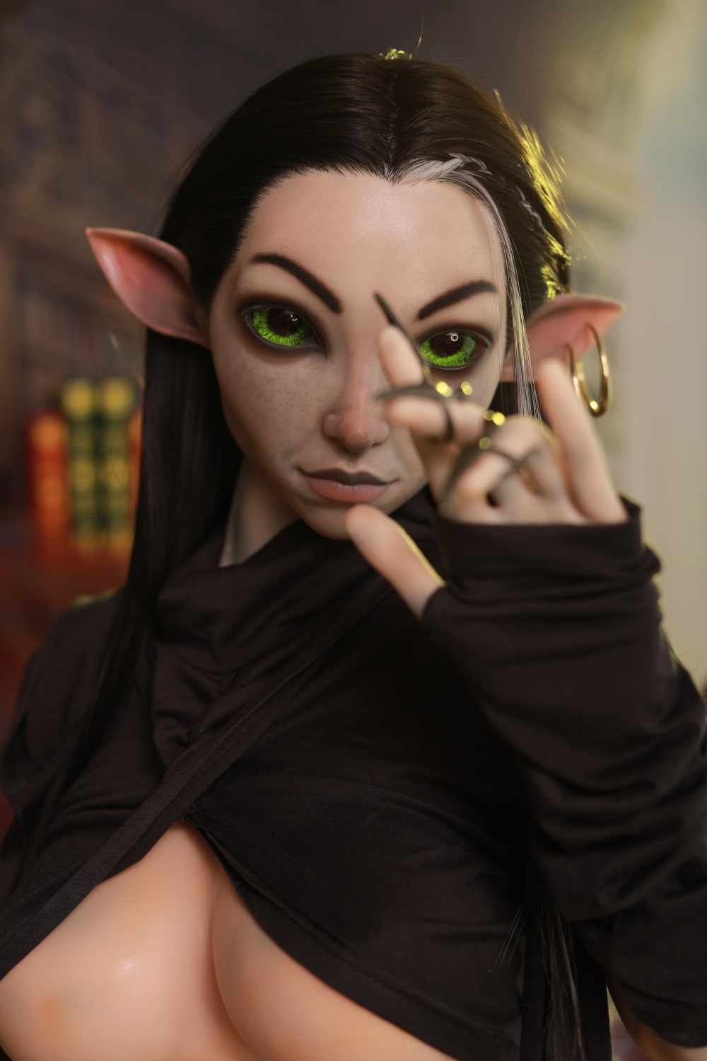 Starry | 5ft /153cm Alien Silicone Sex Doll- kitty