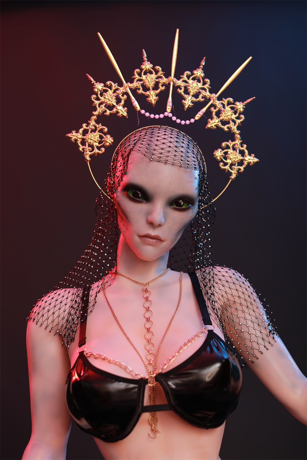 Starry | 5ft /153cm Alien Silicone Sex Doll- Jessica