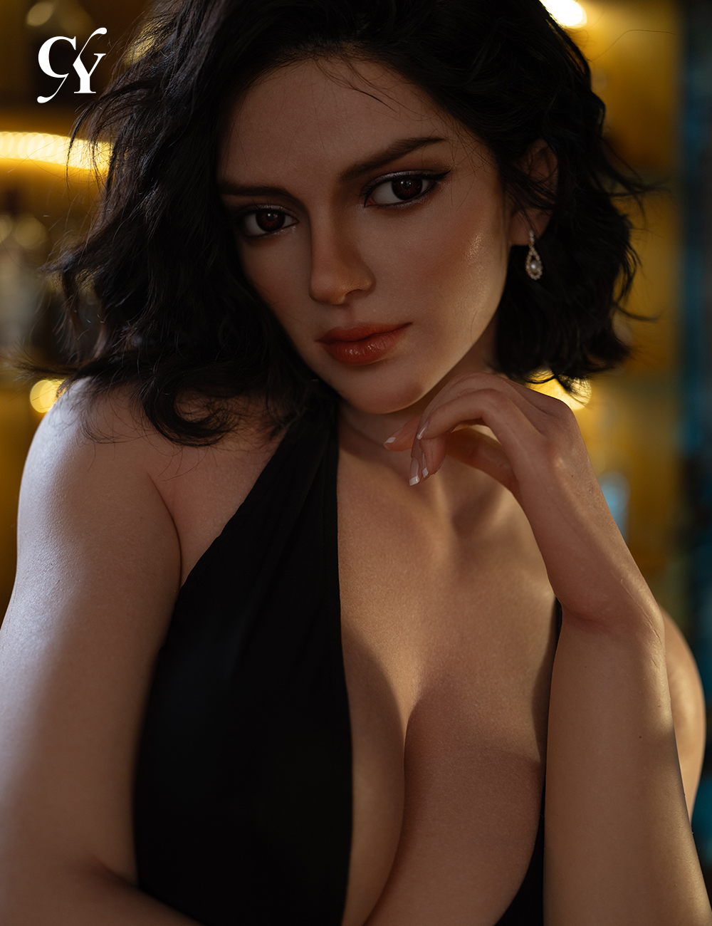 TOP-CY Doll丨176cm (5ft9) E-Cup Silicone Head Sex Doll - Hannah