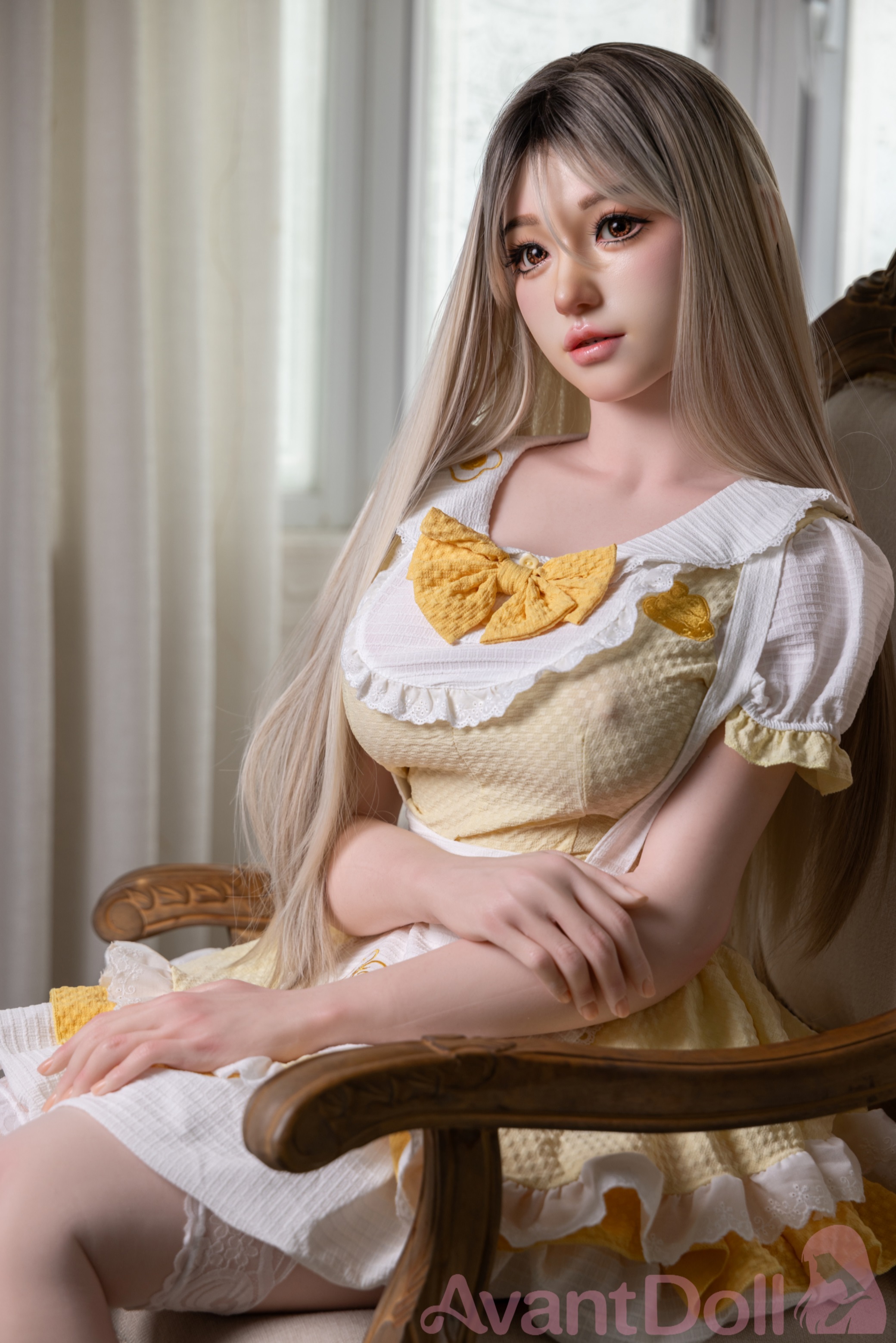Avant Doll | Sue-165cm/5ft5 F Cup Realistic Skin Texture ROS Head Full Silicone Doll